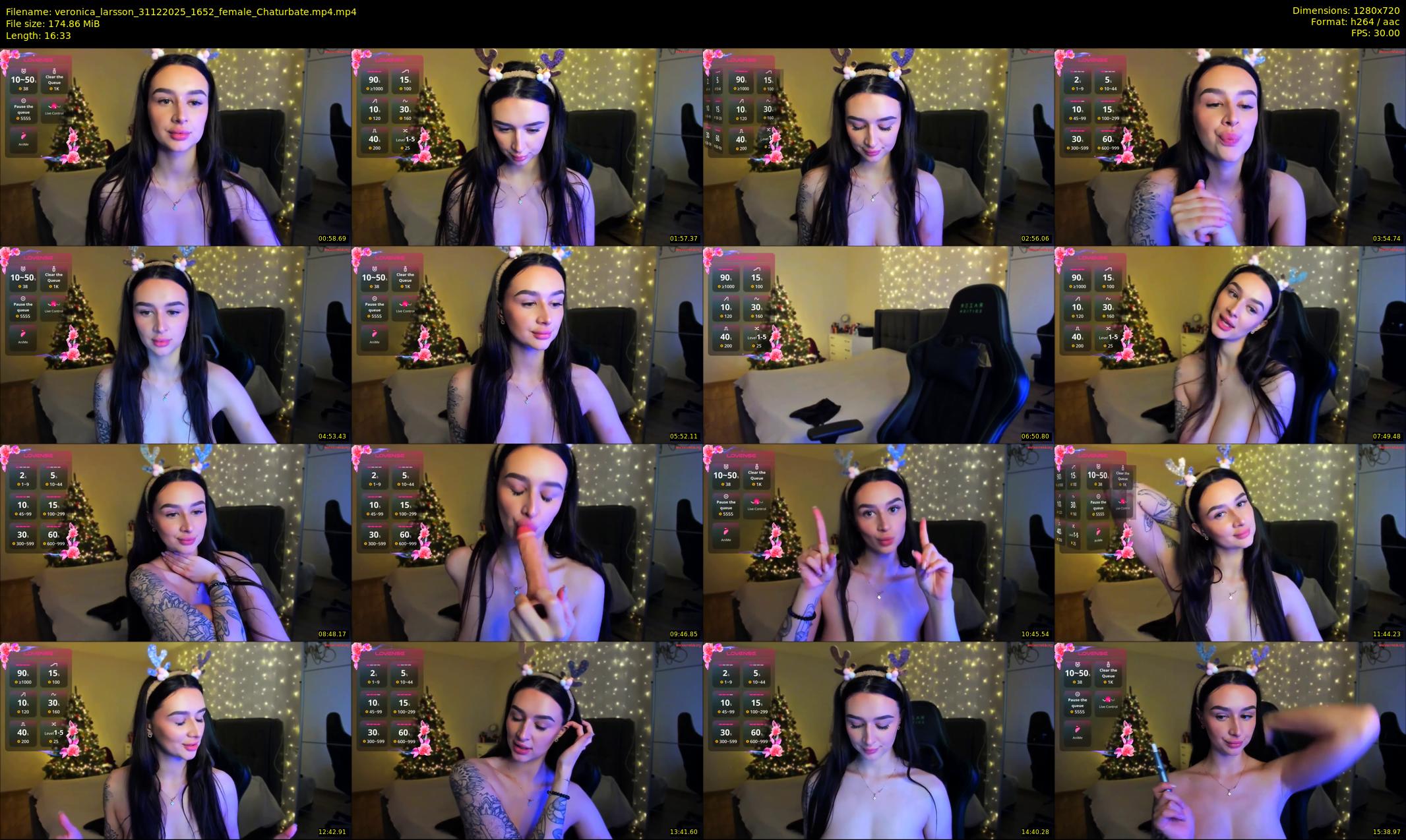 veronica_larsson — 17 minute Chaturbate female cam show recording, 720p, Dec 31, 2025