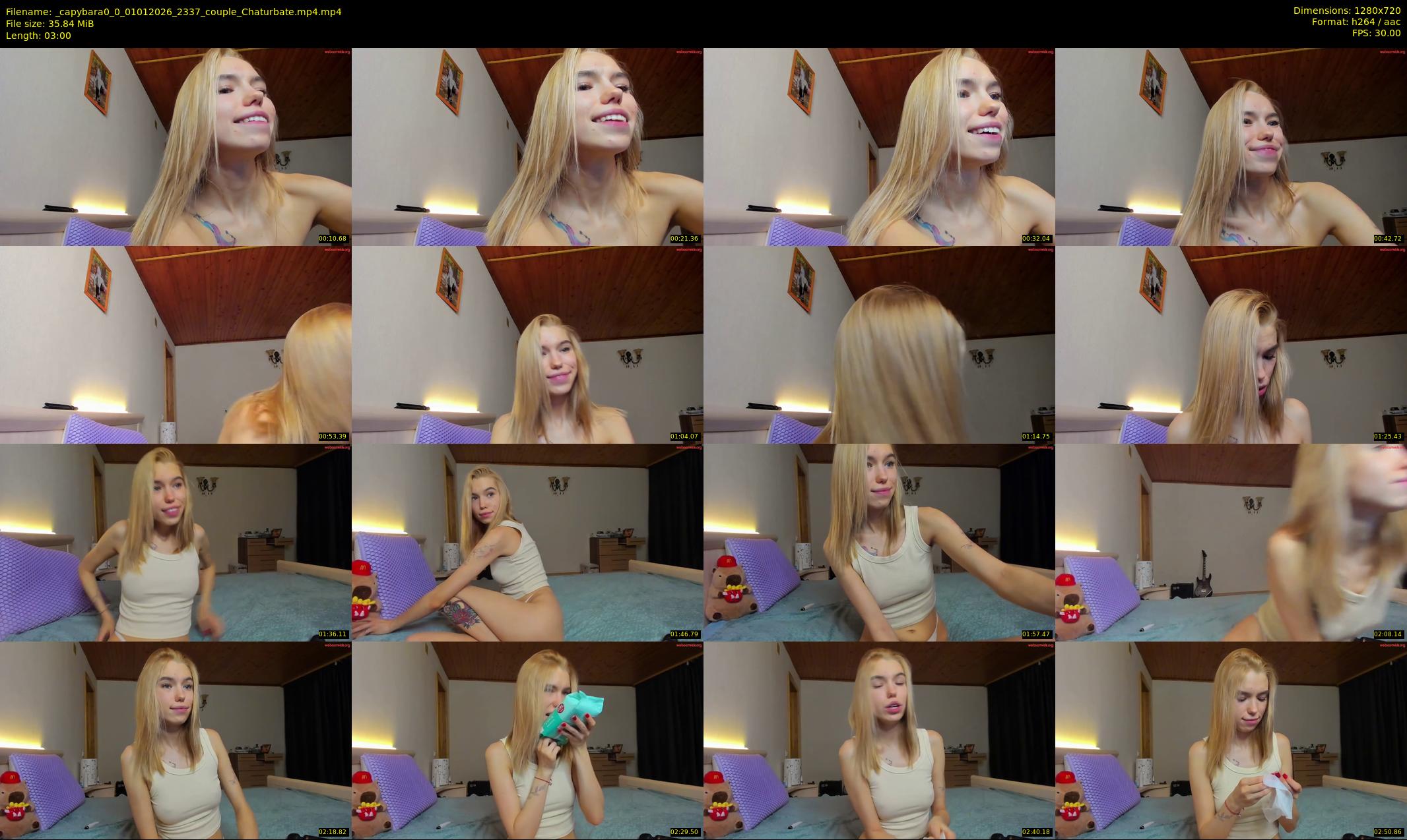 _capybara0_0 — 3 minute Chaturbate couple cam show recording, 720p, Jan 1, 2026