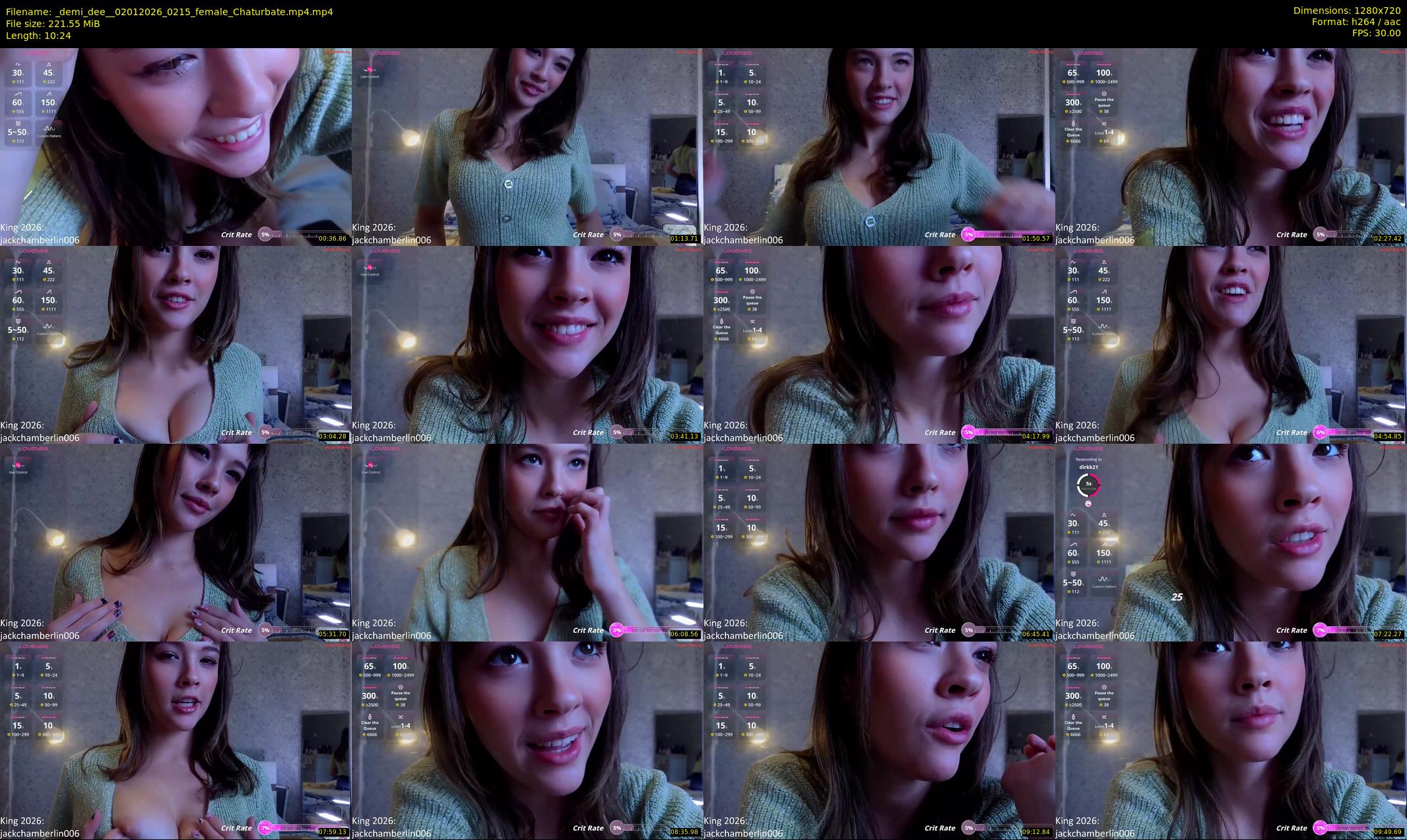 _demi_dee_ — 11 minute Chaturbate female cam show recording, 720p, Jan 2, 2026