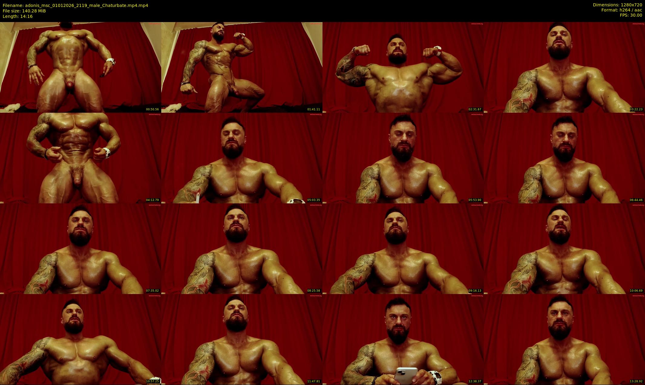 adonis_msc — 15 minute Chaturbate male cam show recording, 720p, Jan 1, 2026