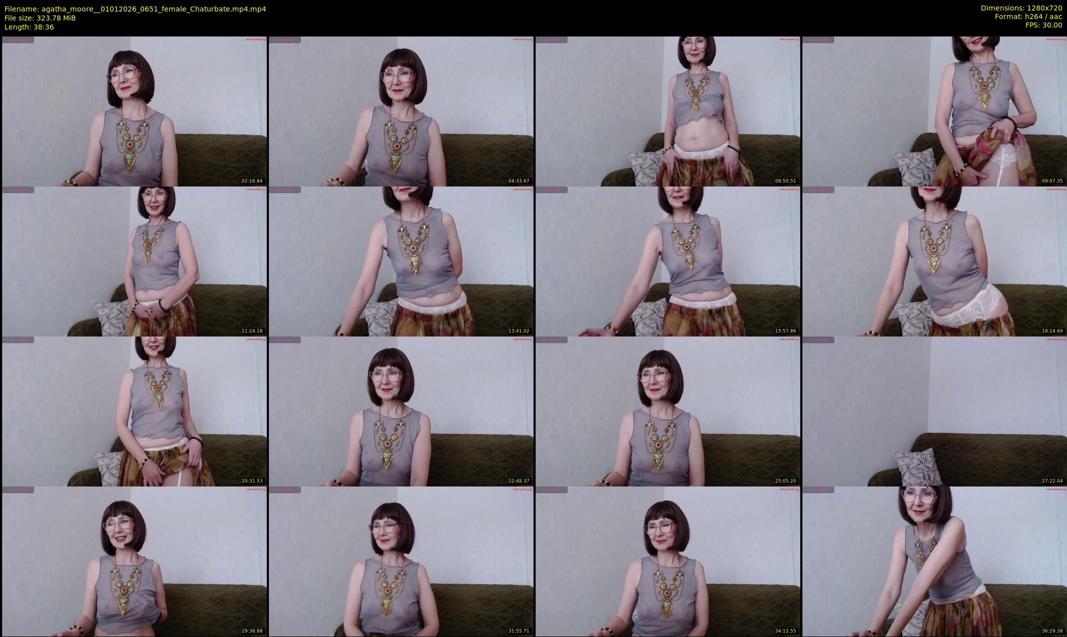 agatha_moore_ — 39 minute Chaturbate female cam show recording, 720p, Jan 1, 2026