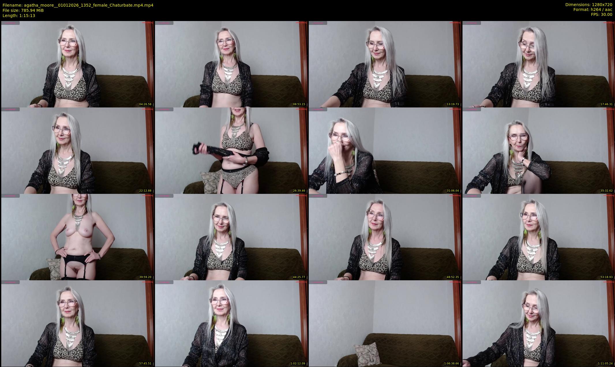 agatha_moore_ — 76 minute Chaturbate female cam show recording, 720p, Jan 1, 2026