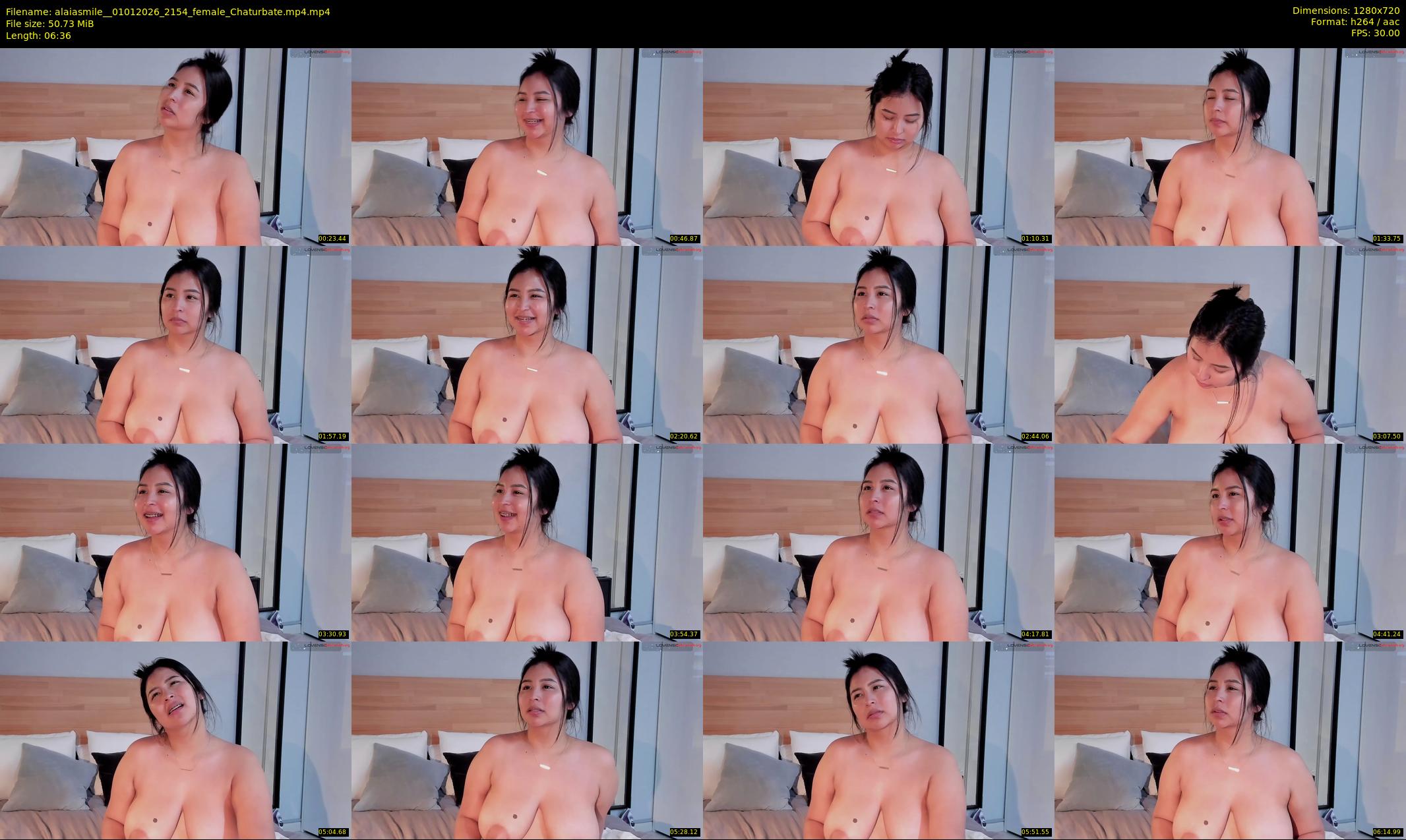 alaiasmile_ — 7 minute Chaturbate female cam show recording, 720p, Jan 1, 2026
