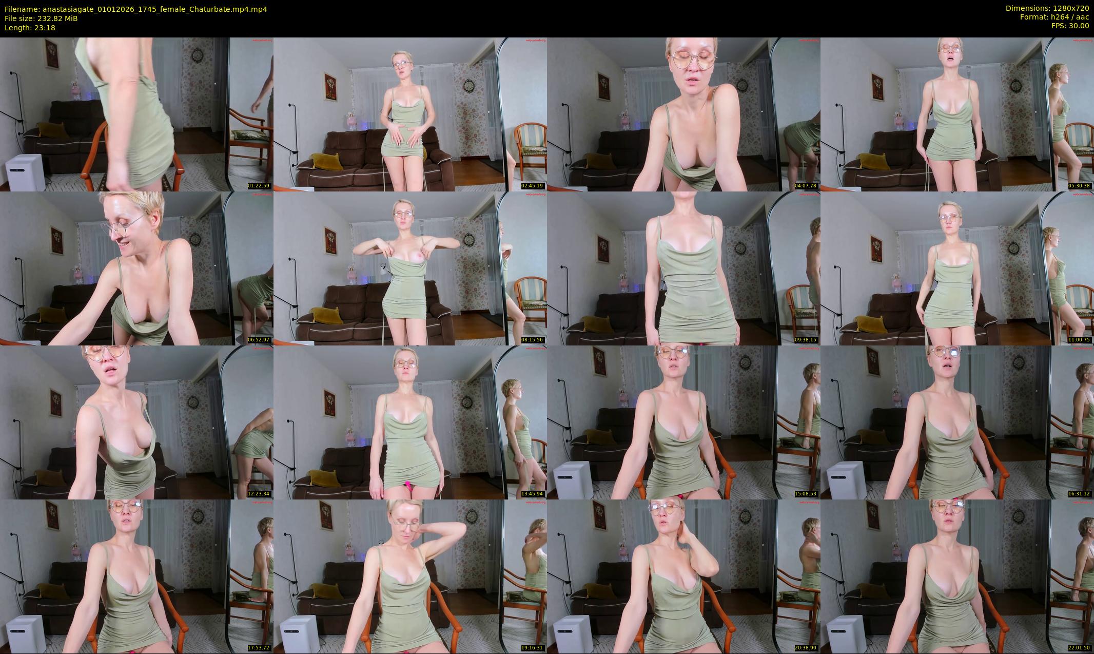anastasiagate — 24 minute Chaturbate female cam show recording, 720p, Jan 1, 2026