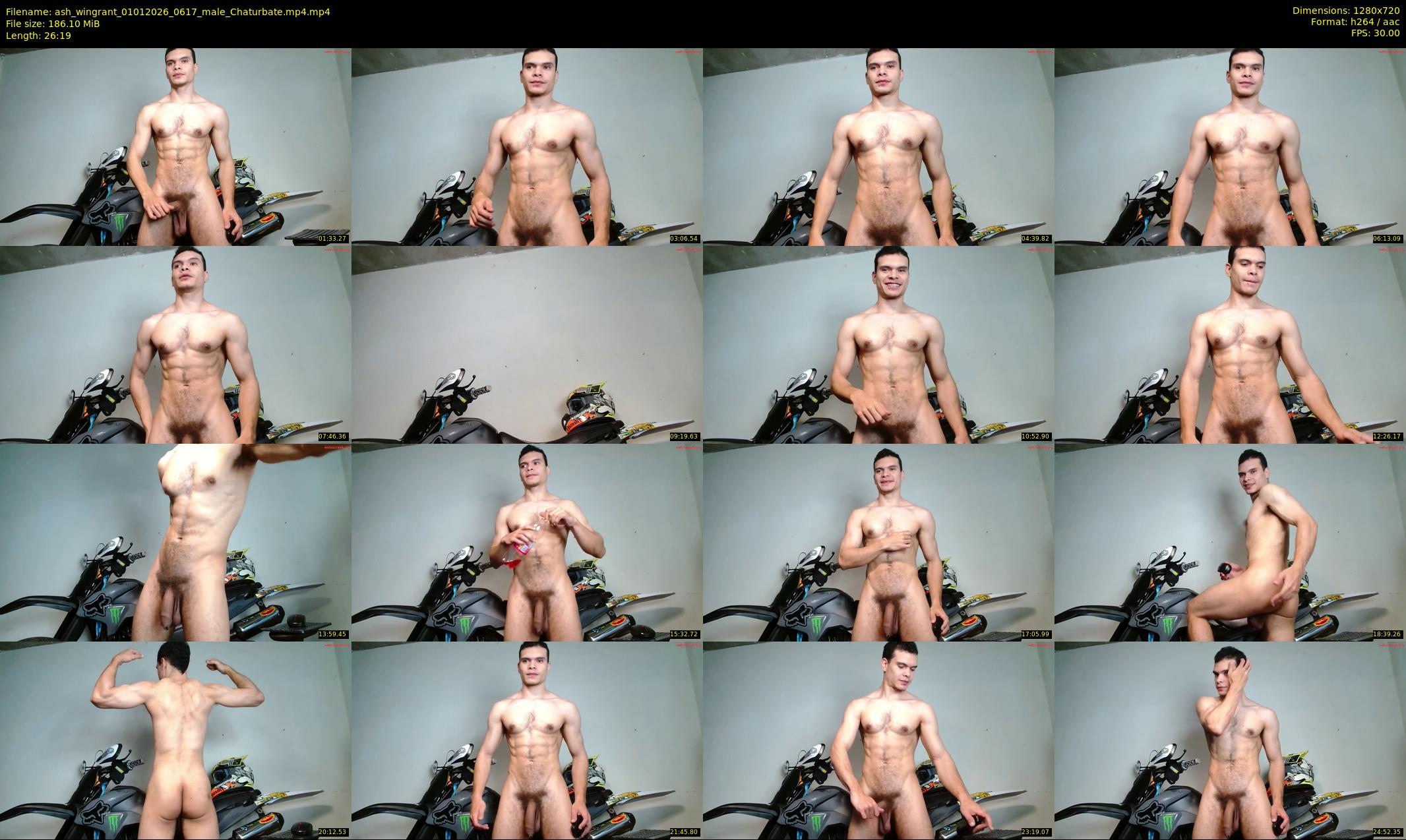 ash_wingrant — 27 minute Chaturbate male cam show recording, 720p, Jan 1, 2026