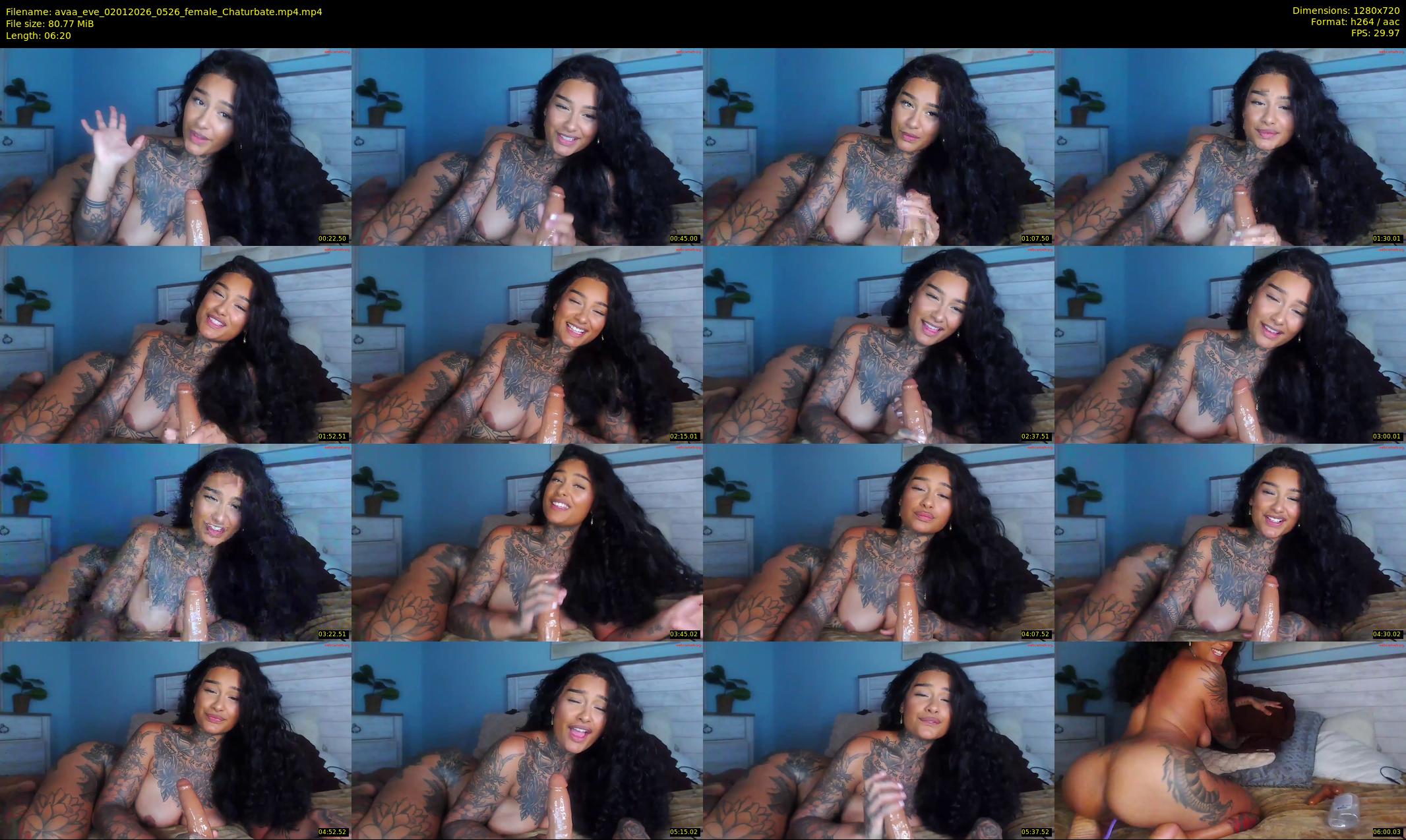 avaa_eve — 7 minute Chaturbate female cam show recording, 720p, Jan 2, 2026