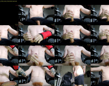 bigwhited2115 — 64 minute Chaturbate male cam show recording, 720p, Jan 1, 2026
