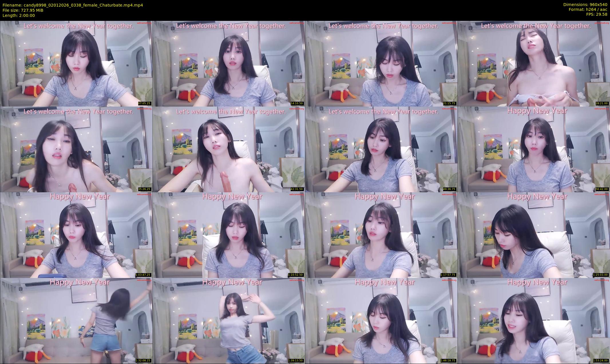 candy8998 — 120 minute Chaturbate female cam show recording, 480p, Jan 2, 2026