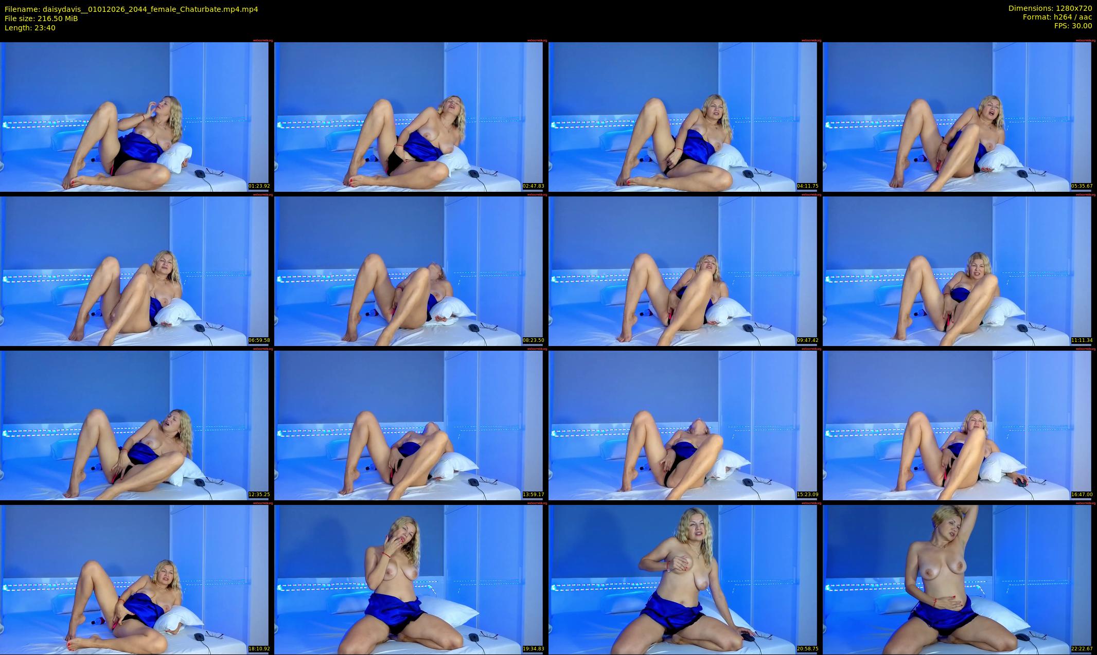 daisydavis_ — 24 minute Chaturbate female cam show recording, 720p, Jan 1, 2026