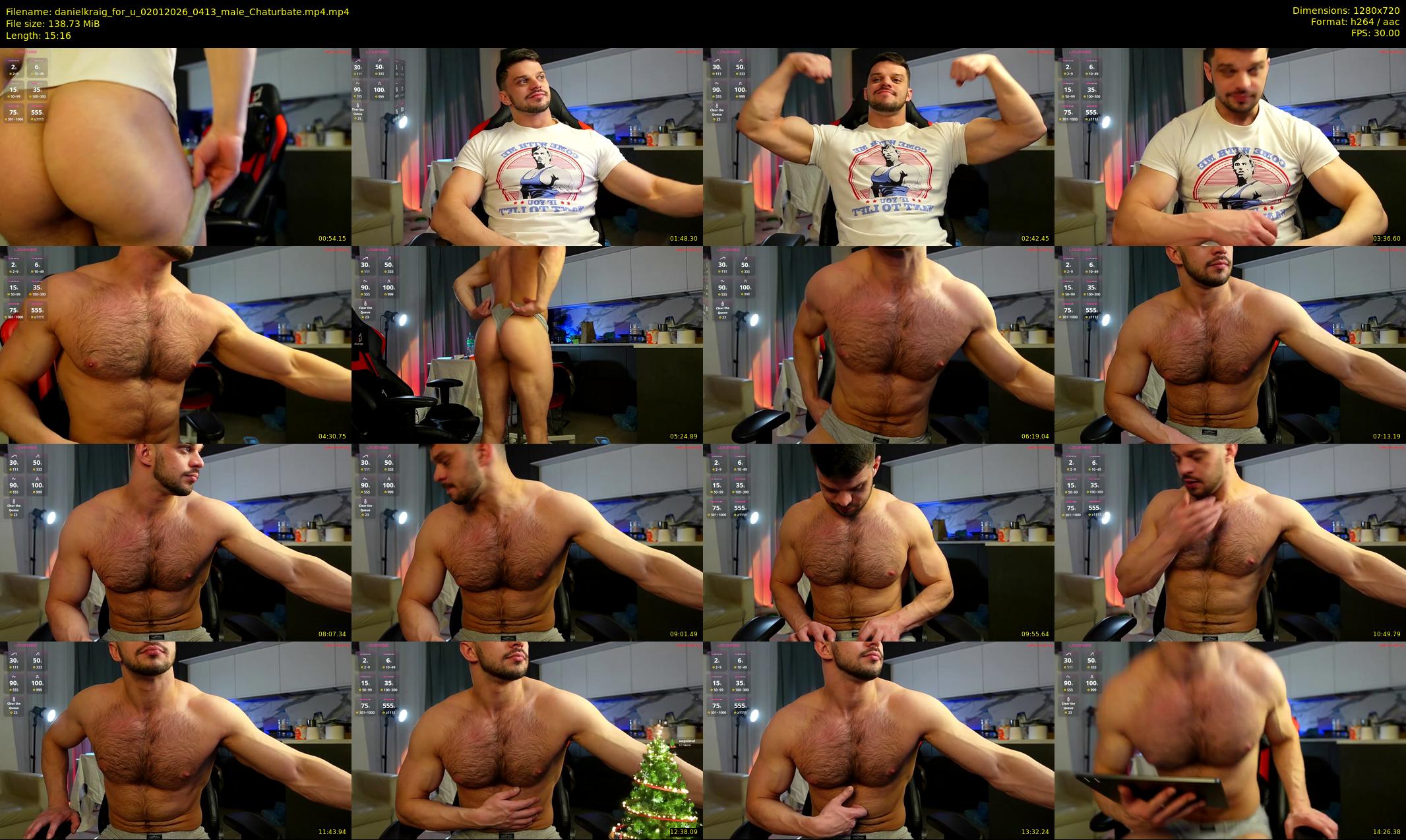 danielkraig_for_u — 16 minute Chaturbate male cam show recording, 720p, Jan 2, 2026
