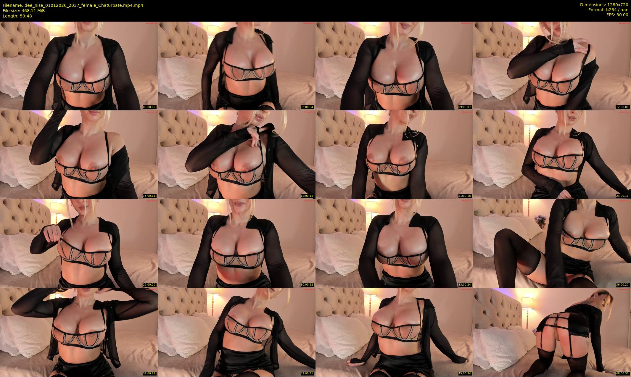 dee_nise — 51 minute Chaturbate female cam show recording, 720p, Jan 1, 2026