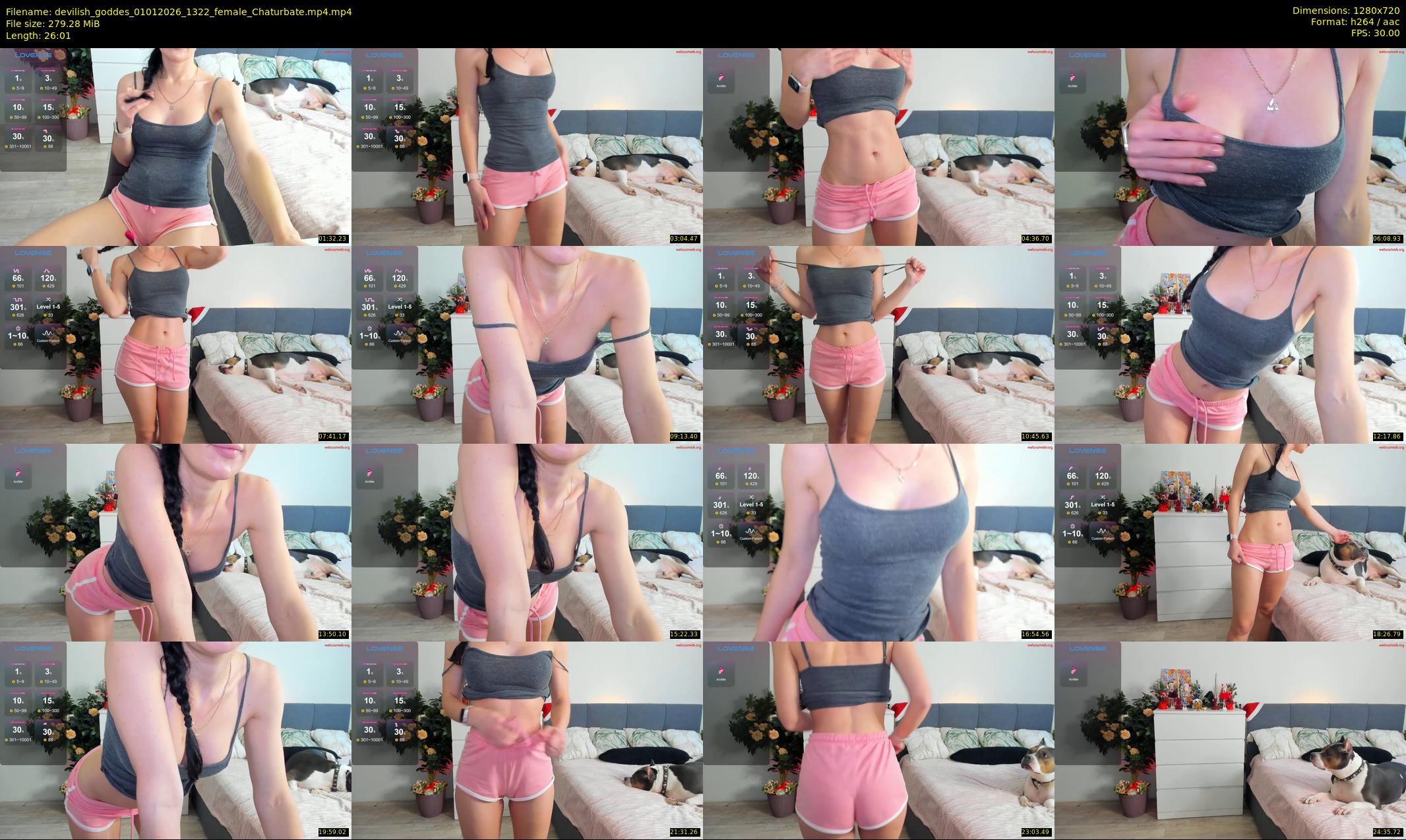 devilish_goddes — 27 minute Chaturbate female cam show recording, 720p, Jan 1, 2026