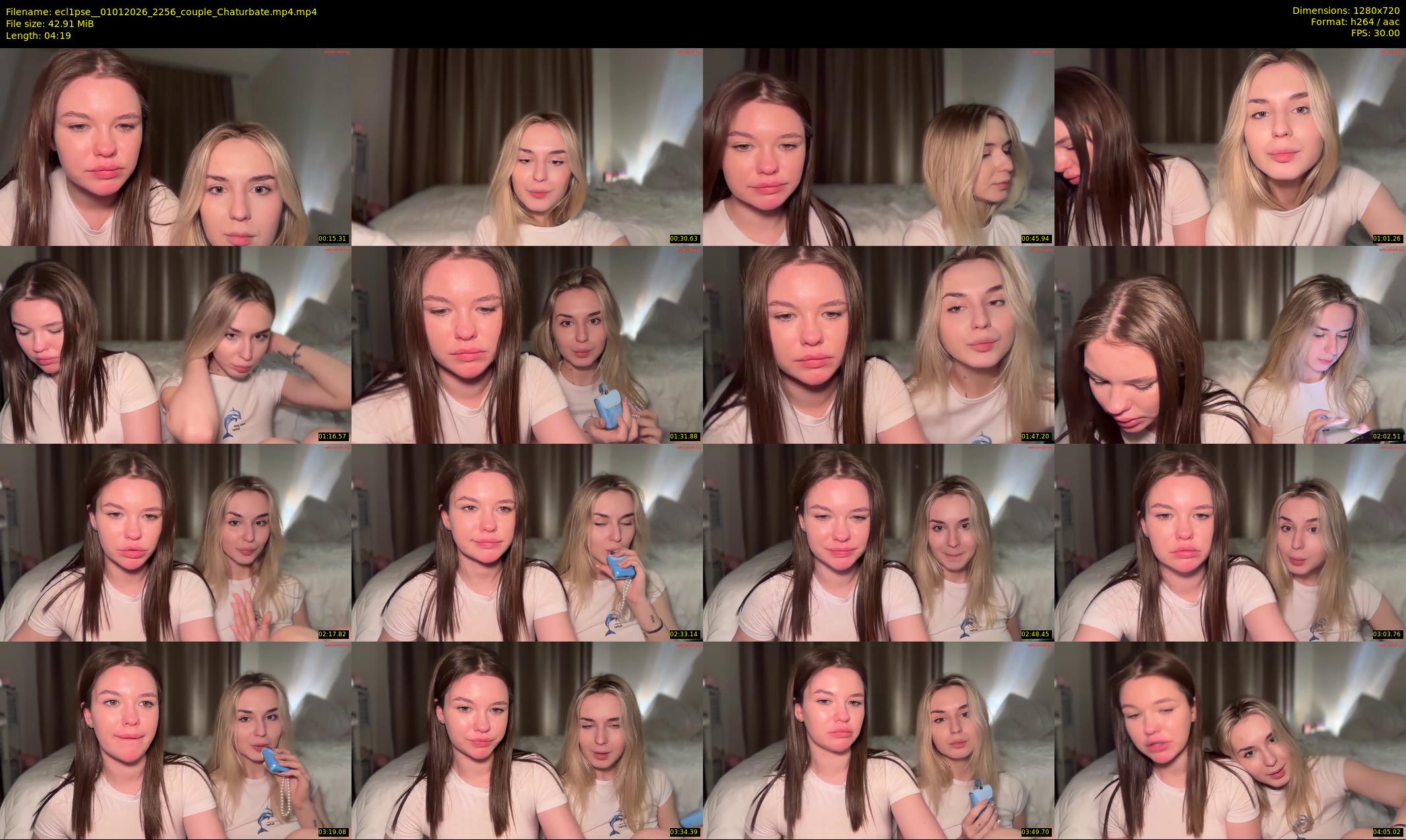 ecl1pse_ — 5 minute Chaturbate couple cam show recording, 720p, Jan 1, 2026