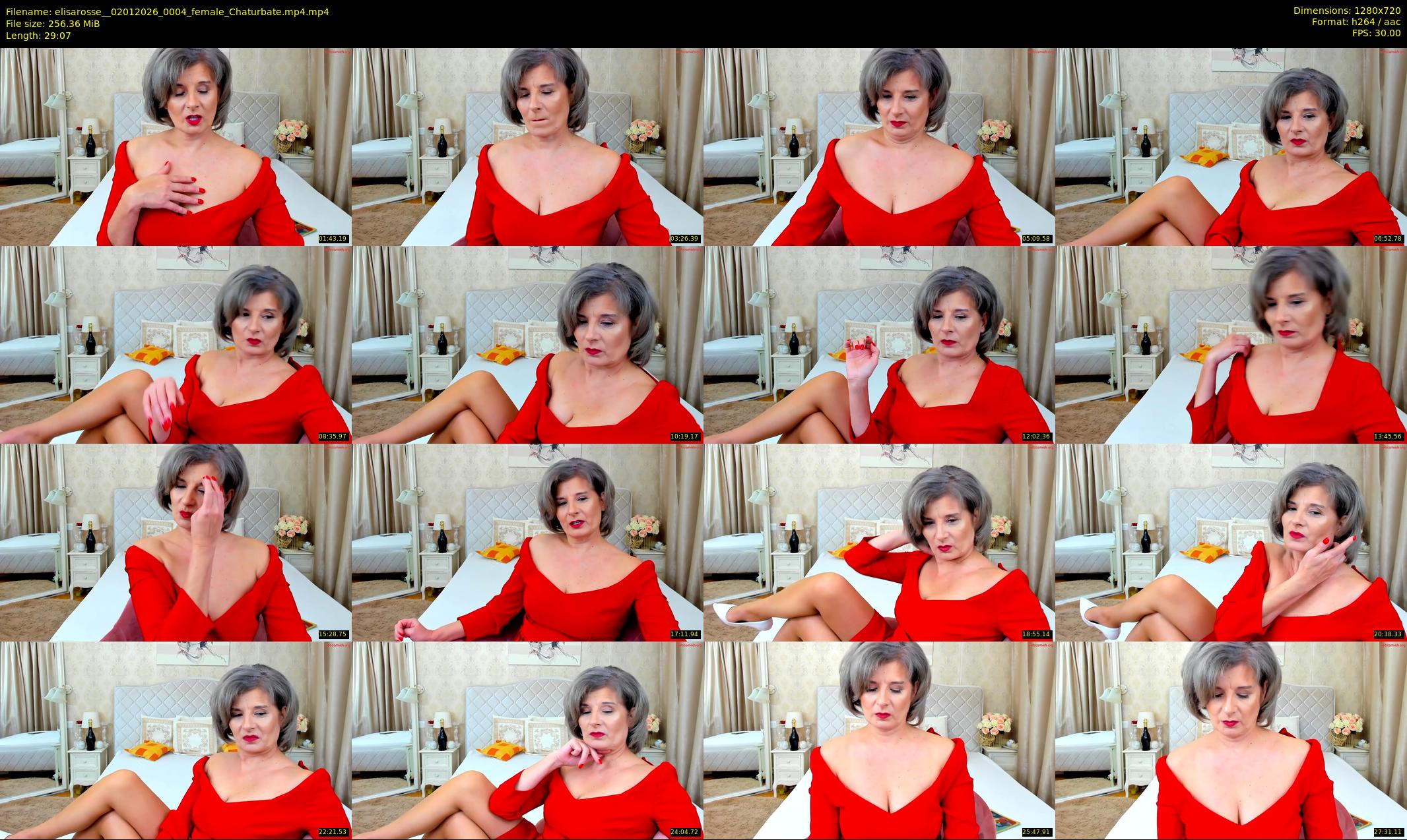 elisarosse_ — 30 minute Chaturbate female cam show recording, 720p, Jan 2, 2026