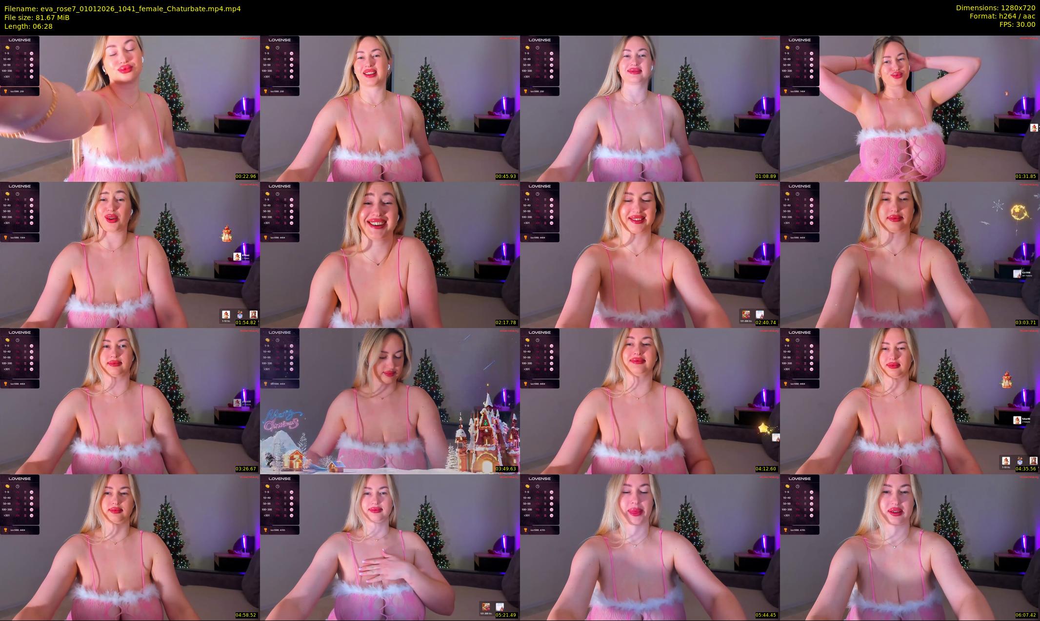 eva_rose7 — 7 minute Chaturbate female cam show recording, 720p, Jan 1, 2026
