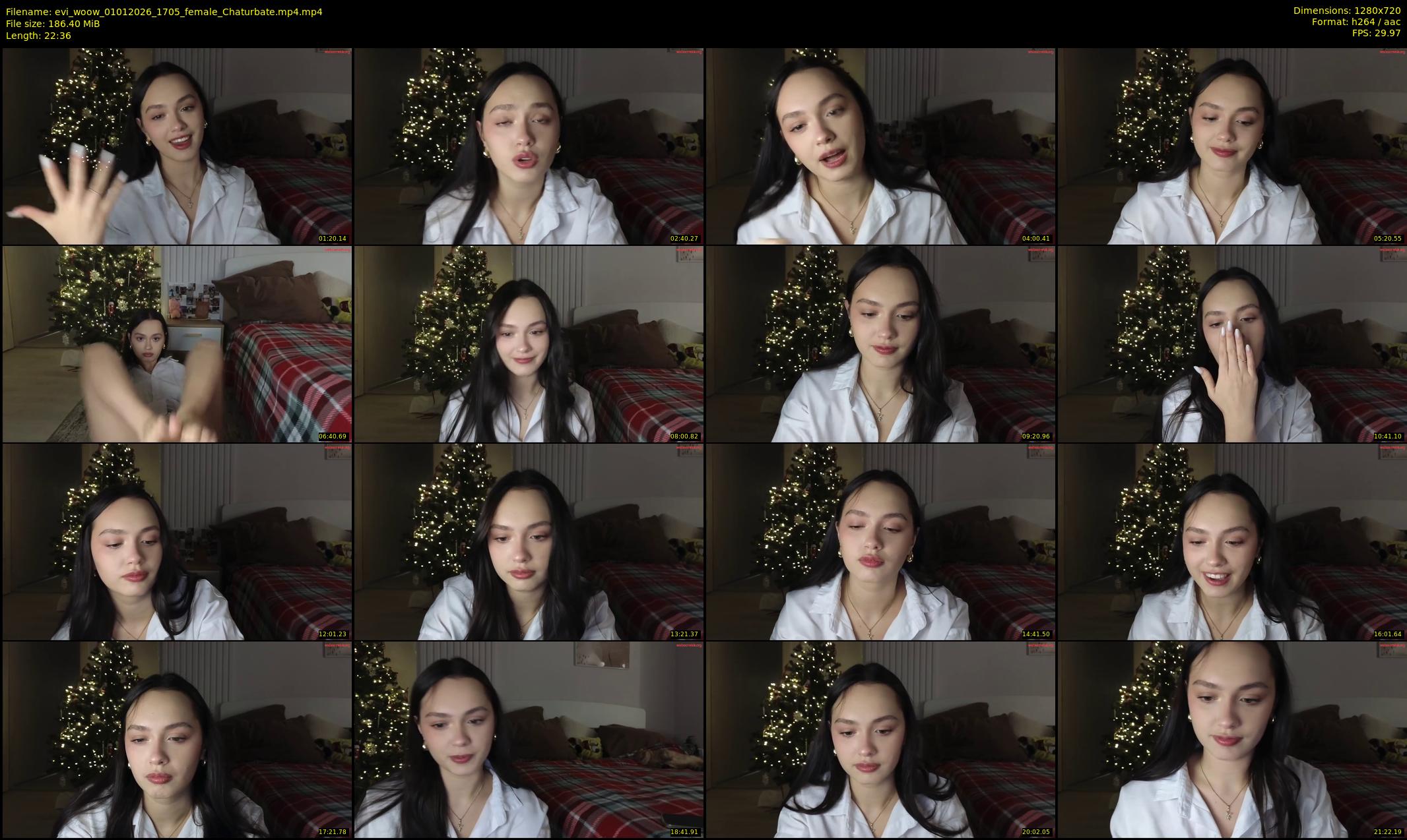 evi_woow — 23 minute Chaturbate female cam show recording, 720p, Jan 1, 2026