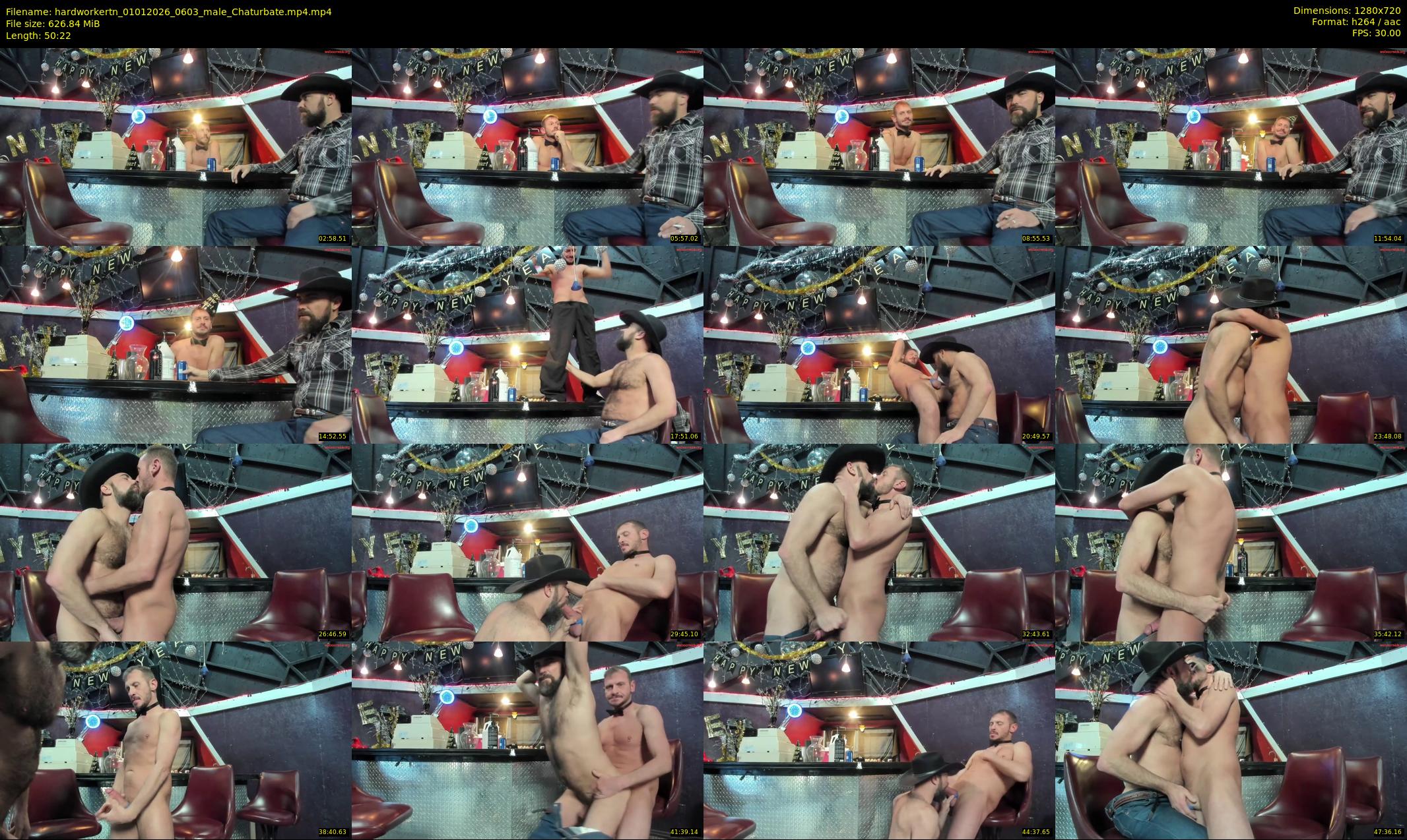 hardworkertn — 51 minute Chaturbate male cam show recording, 720p, Jan 1, 2026
