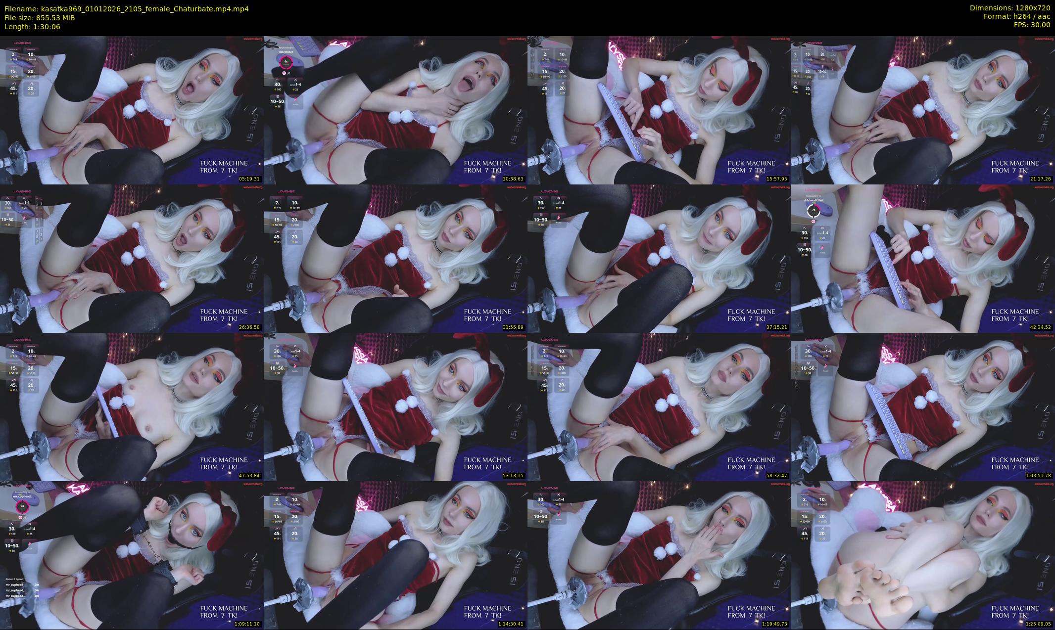kasatka969 — 91 minute Chaturbate female cam show recording, 720p, Jan 1, 2026