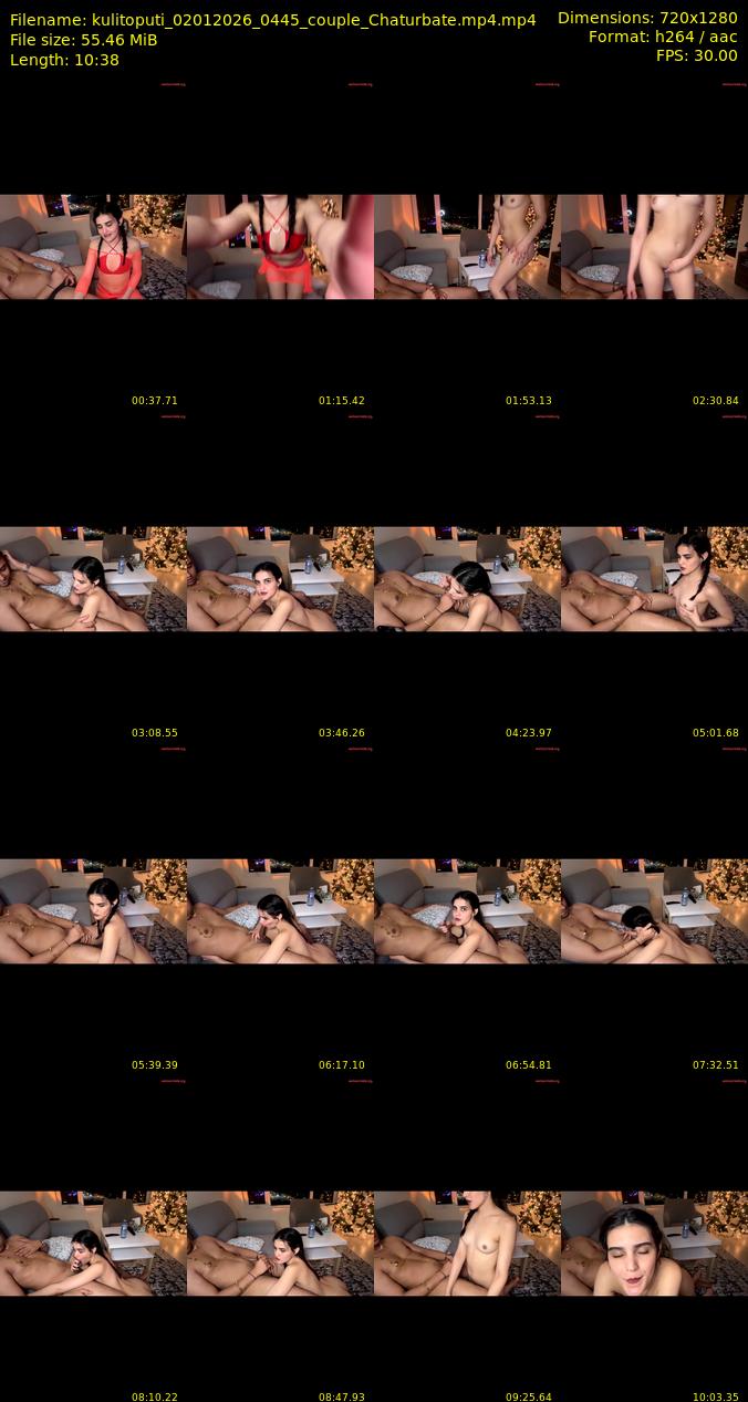kulitoputi — 11 minute Chaturbate couple cam show recording, 1080p, Jan 2, 2026