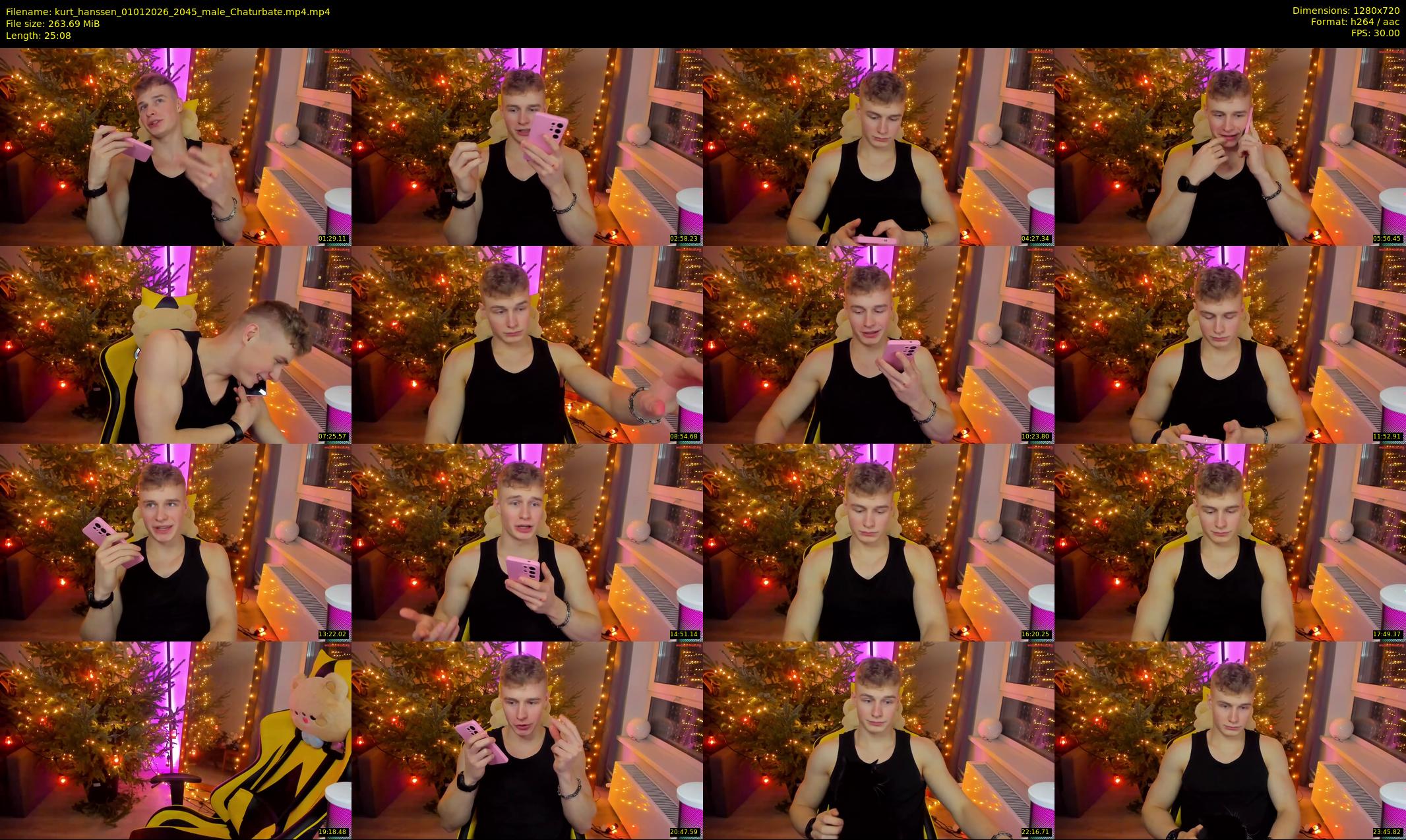 kurt_hanssen — 26 minute Chaturbate male cam show recording, 720p, Jan 1, 2026