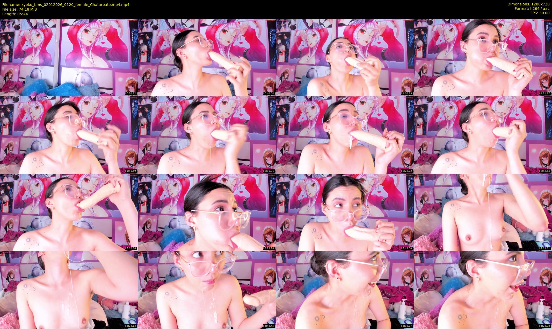 kyoko_bms — 6 minute Chaturbate female cam show recording, 720p, Jan 2, 2026