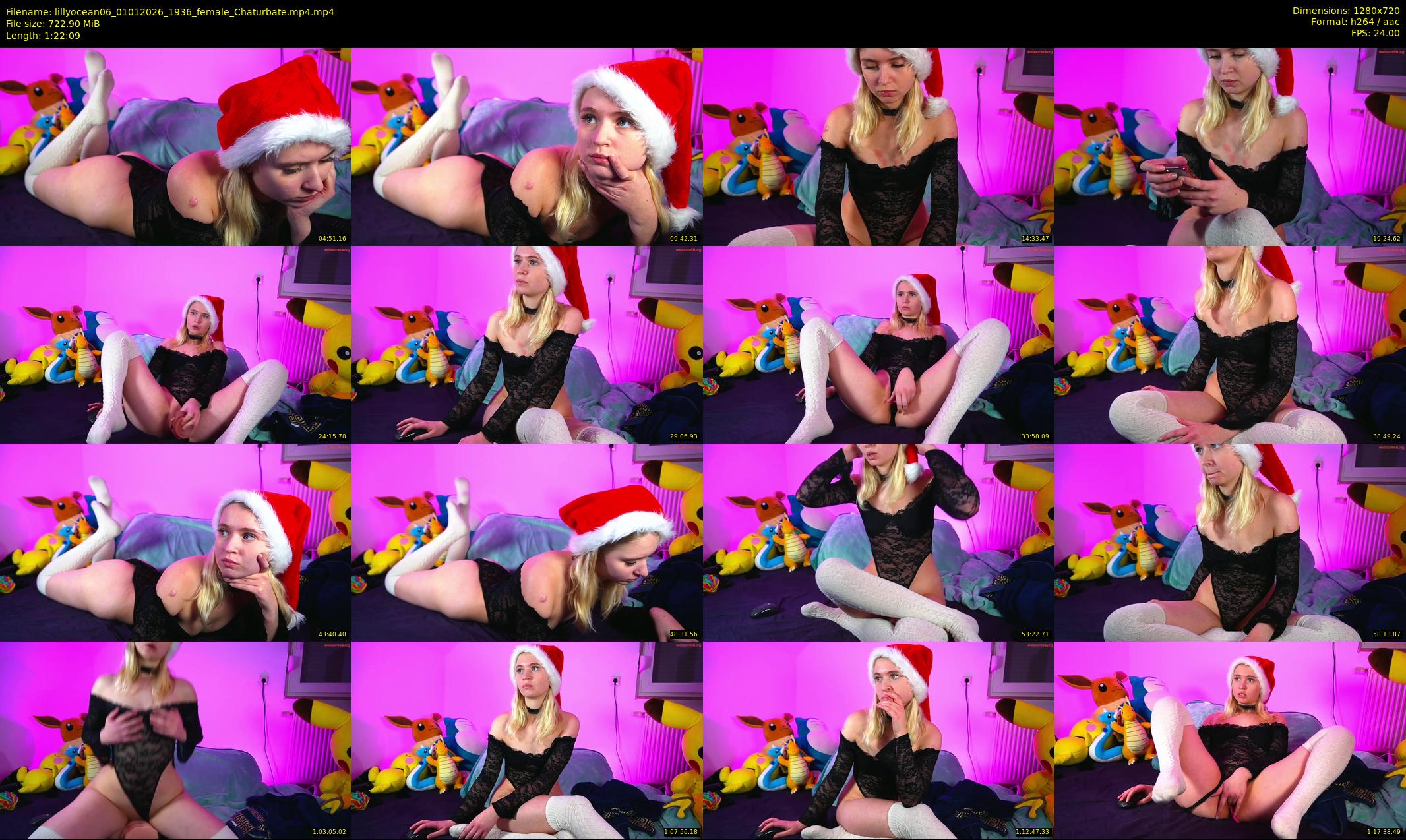 lillyocean06 — 83 minute Chaturbate female cam show recording, 720p, Jan 1, 2026