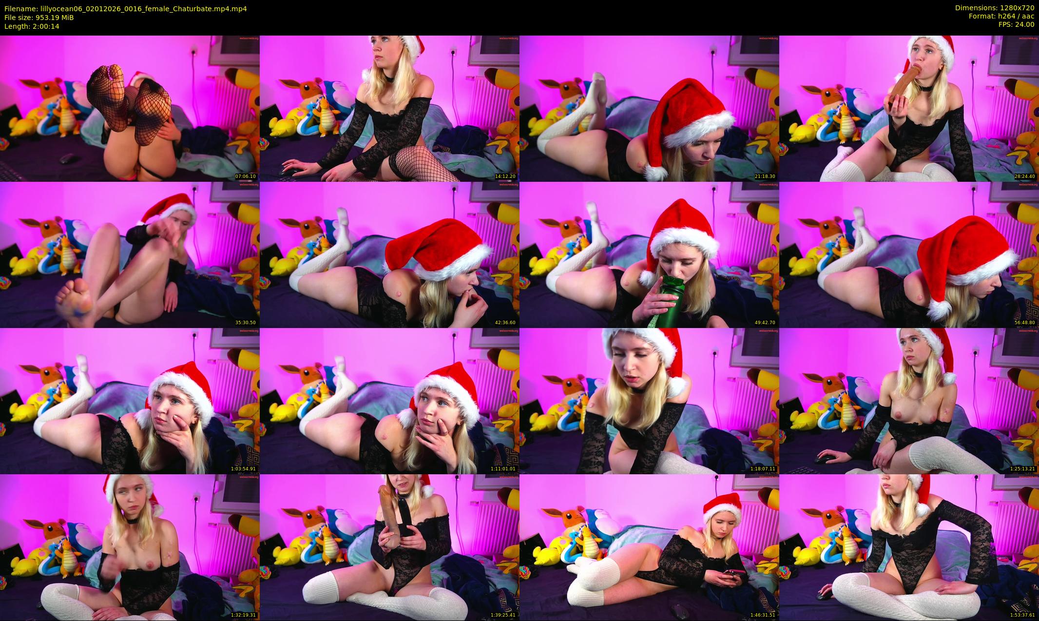 lillyocean06 — 121 minute Chaturbate female cam show recording, 720p, Jan 2, 2026
