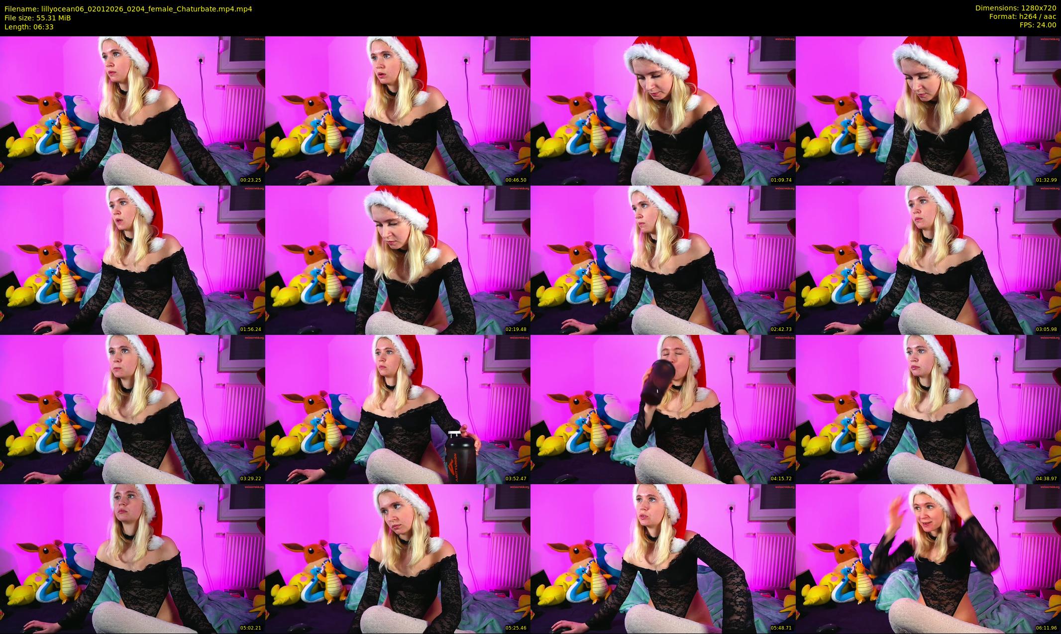 lillyocean06 — 7 minute Chaturbate female cam show recording, 720p, Jan 2, 2026