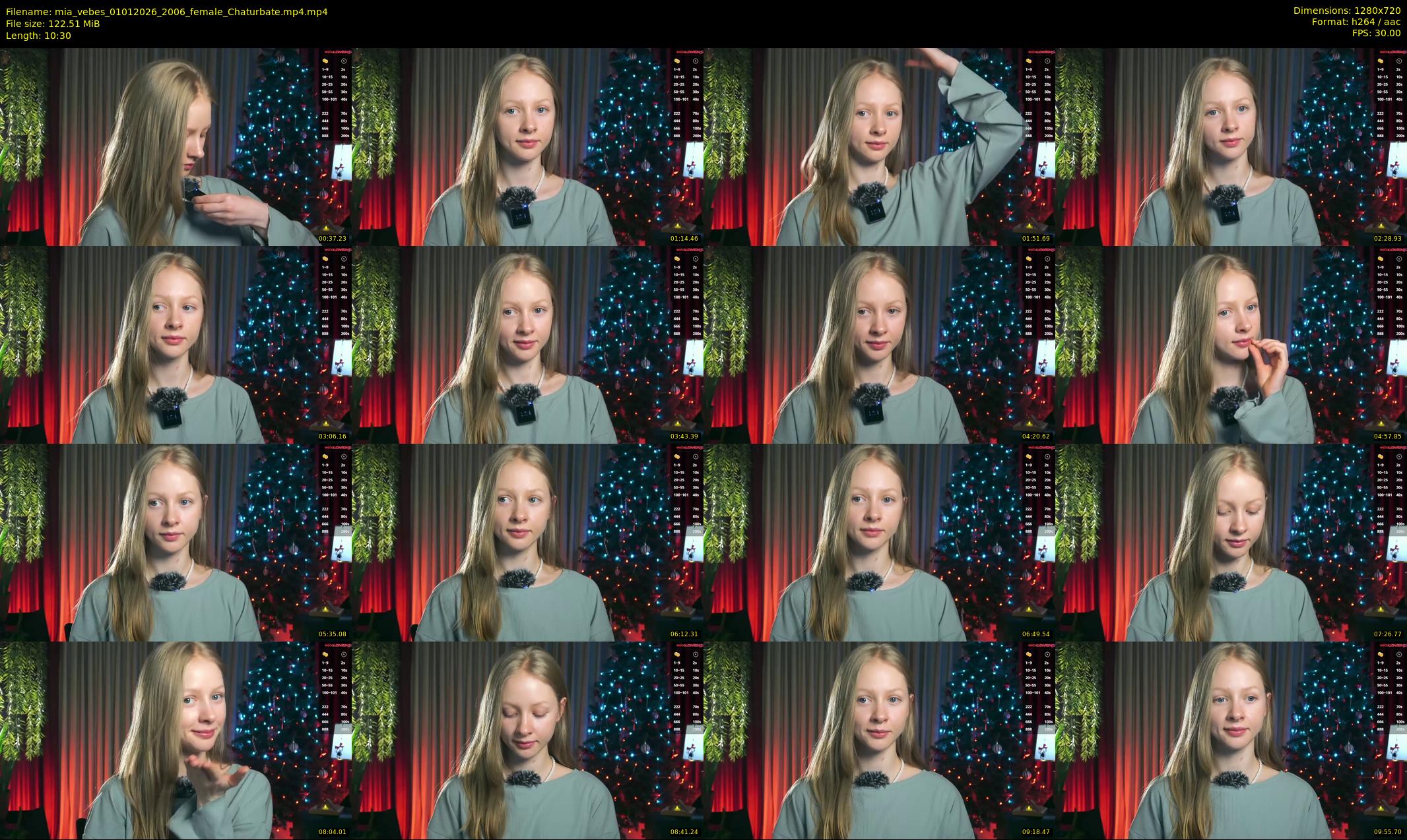mia_vebes — 11 minute Chaturbate female cam show recording, 720p, Jan 1, 2026