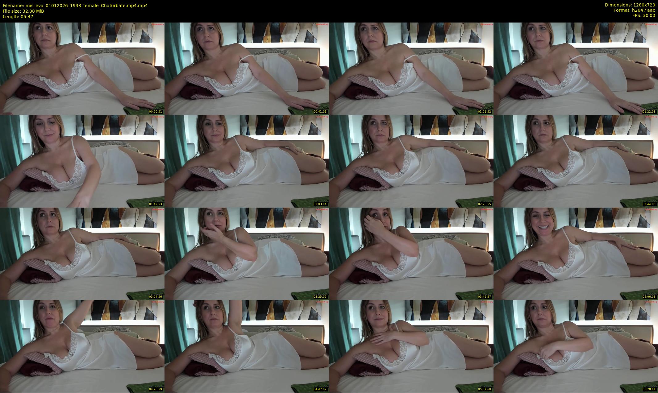 mis_eva — 6 minute Chaturbate female cam show recording, 720p, Jan 1, 2026