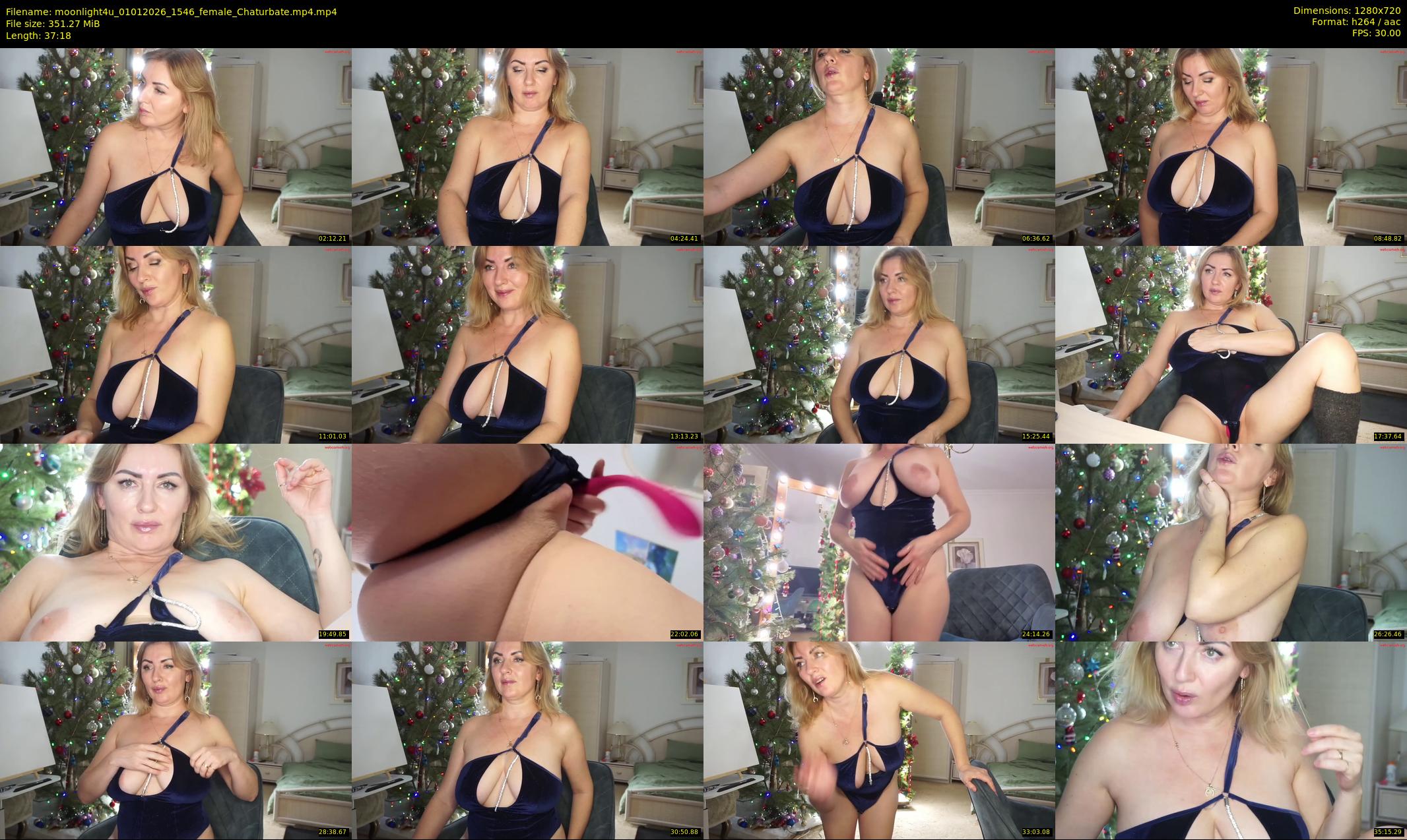 moonlight4u — 38 minute Chaturbate female cam show recording, 720p, Jan 1, 2026