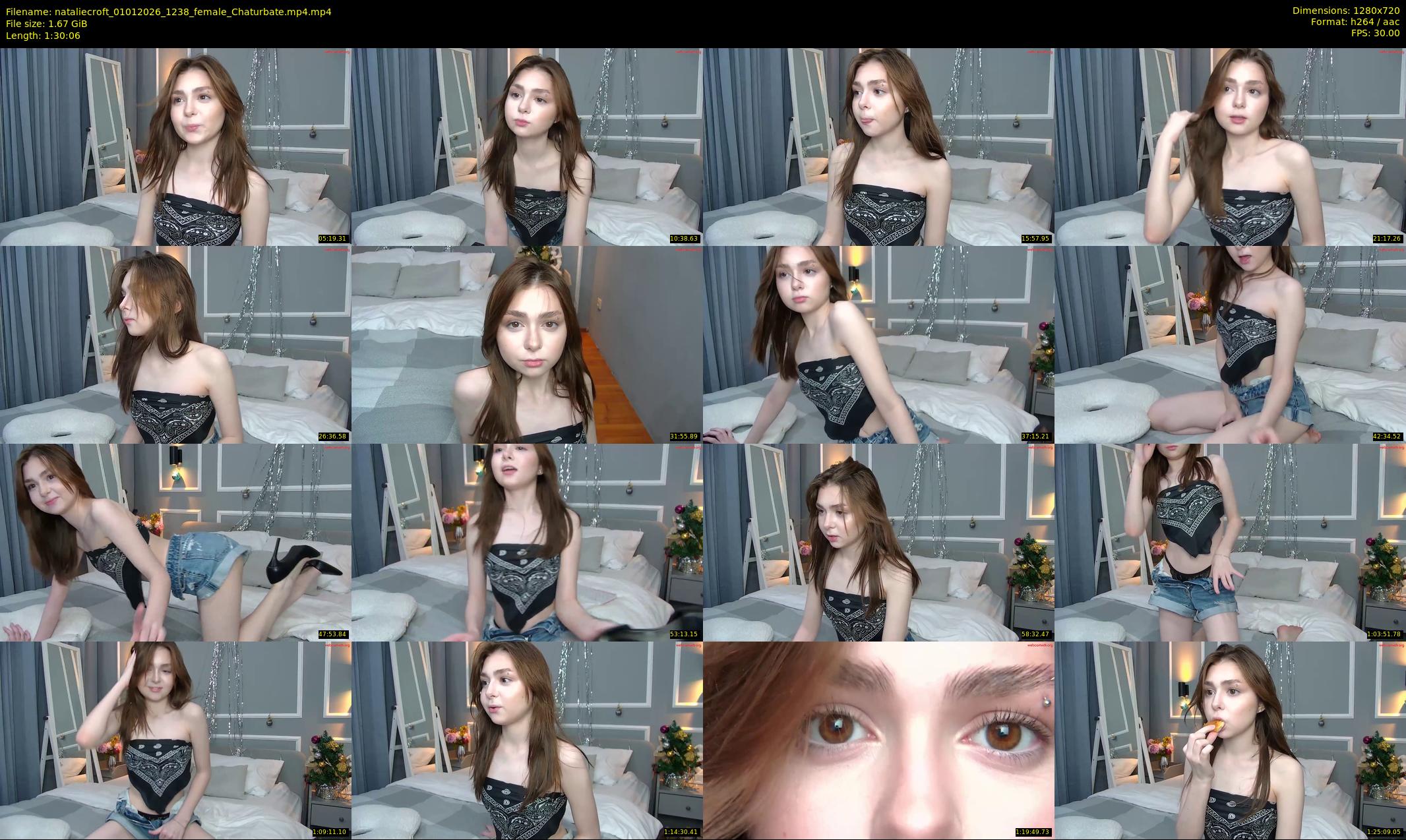 nataliecroft — 91 minute Chaturbate female cam show recording, 720p, Jan 1, 2026