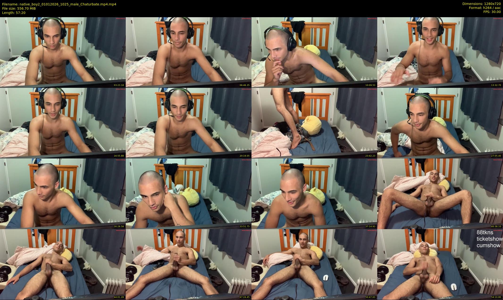 native_boy2 — 58 minute Chaturbate male cam show recording, 720p, Jan 1, 2026