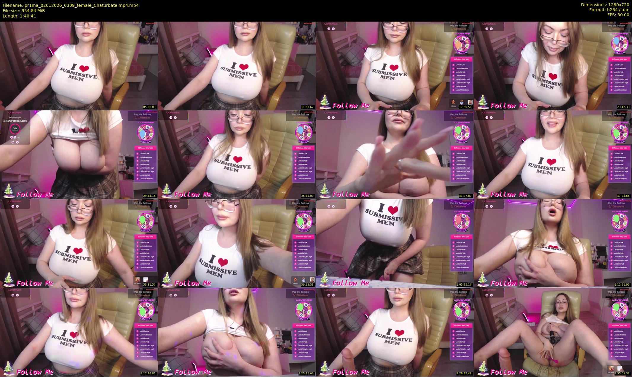 pr1ma — 101 minute Chaturbate female cam show recording, 720p, Jan 2, 2026
