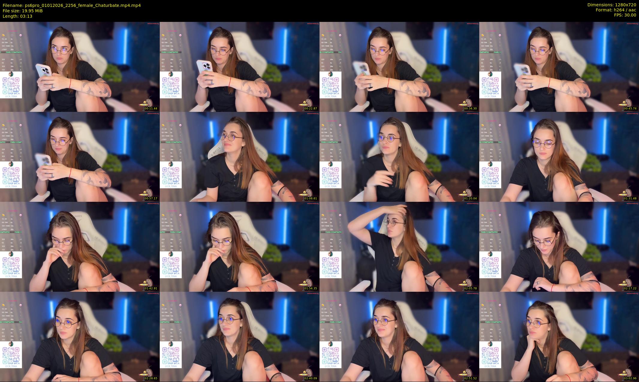ps6pro — 4 minute Chaturbate female cam show recording, 720p, Jan 1, 2026
