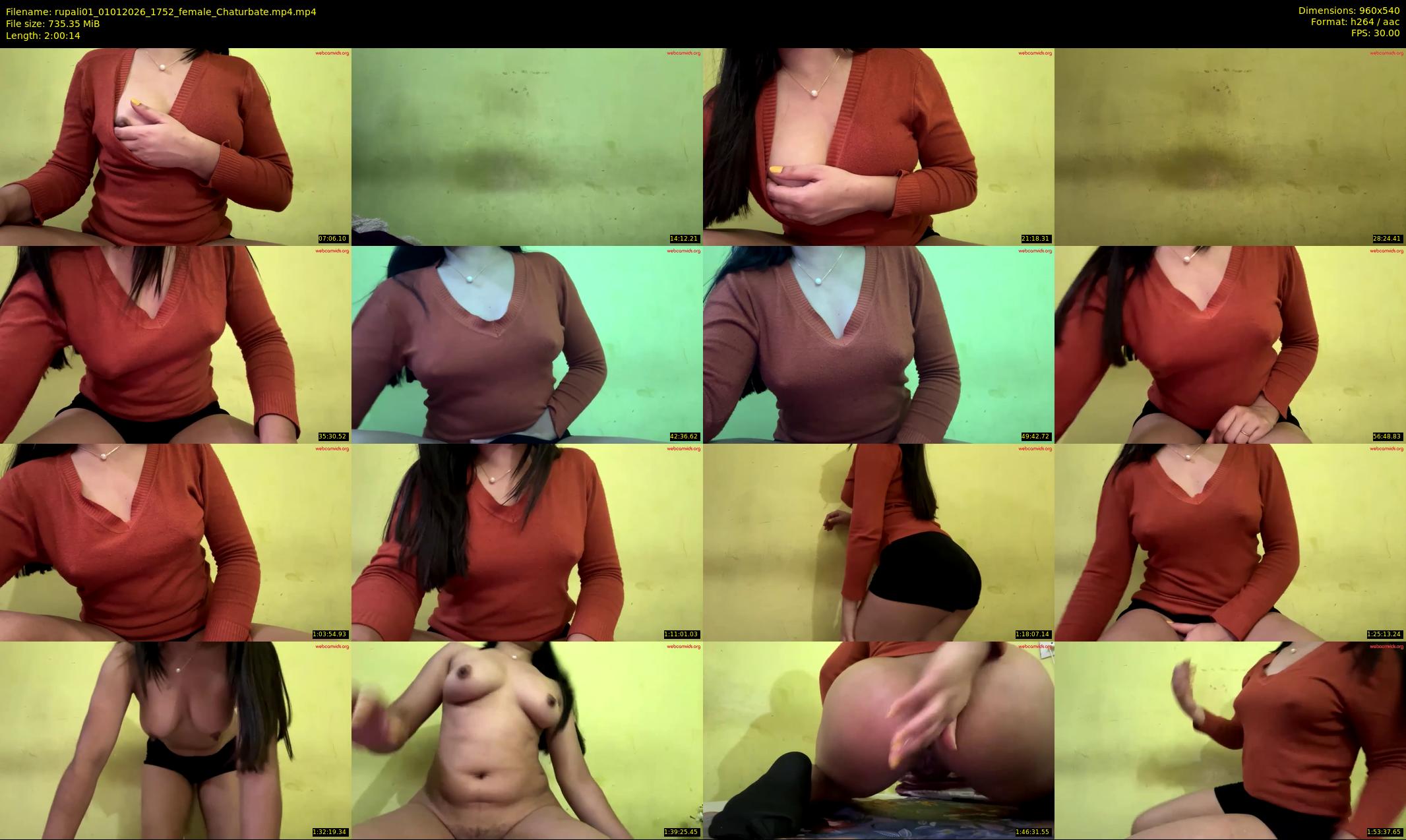 rupali01 — 121 minute Chaturbate female cam show recording, 480p, Jan 1, 2026