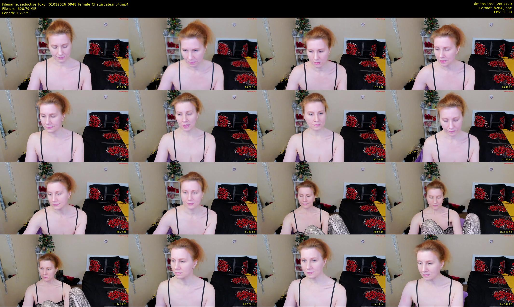 seductive_foxy_ — 88 minute Chaturbate female cam show recording, 720p, Jan 1, 2026