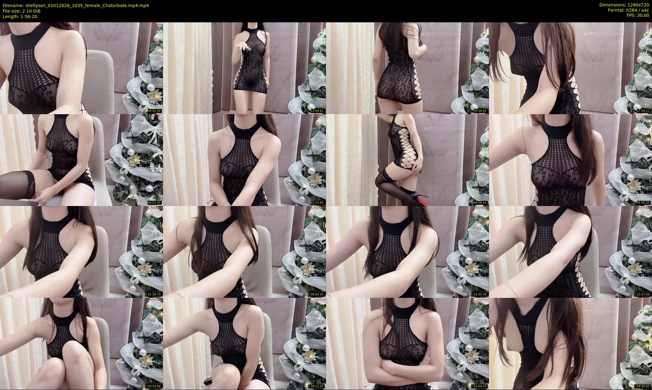shellysan — 117 minute Chaturbate female cam show recording, 720p, Jan 1, 2026