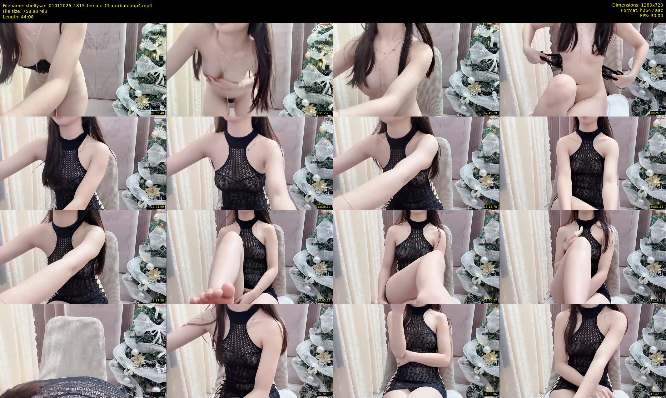 shellysan — 45 minute Chaturbate female cam show recording, 720p, Jan 1, 2026