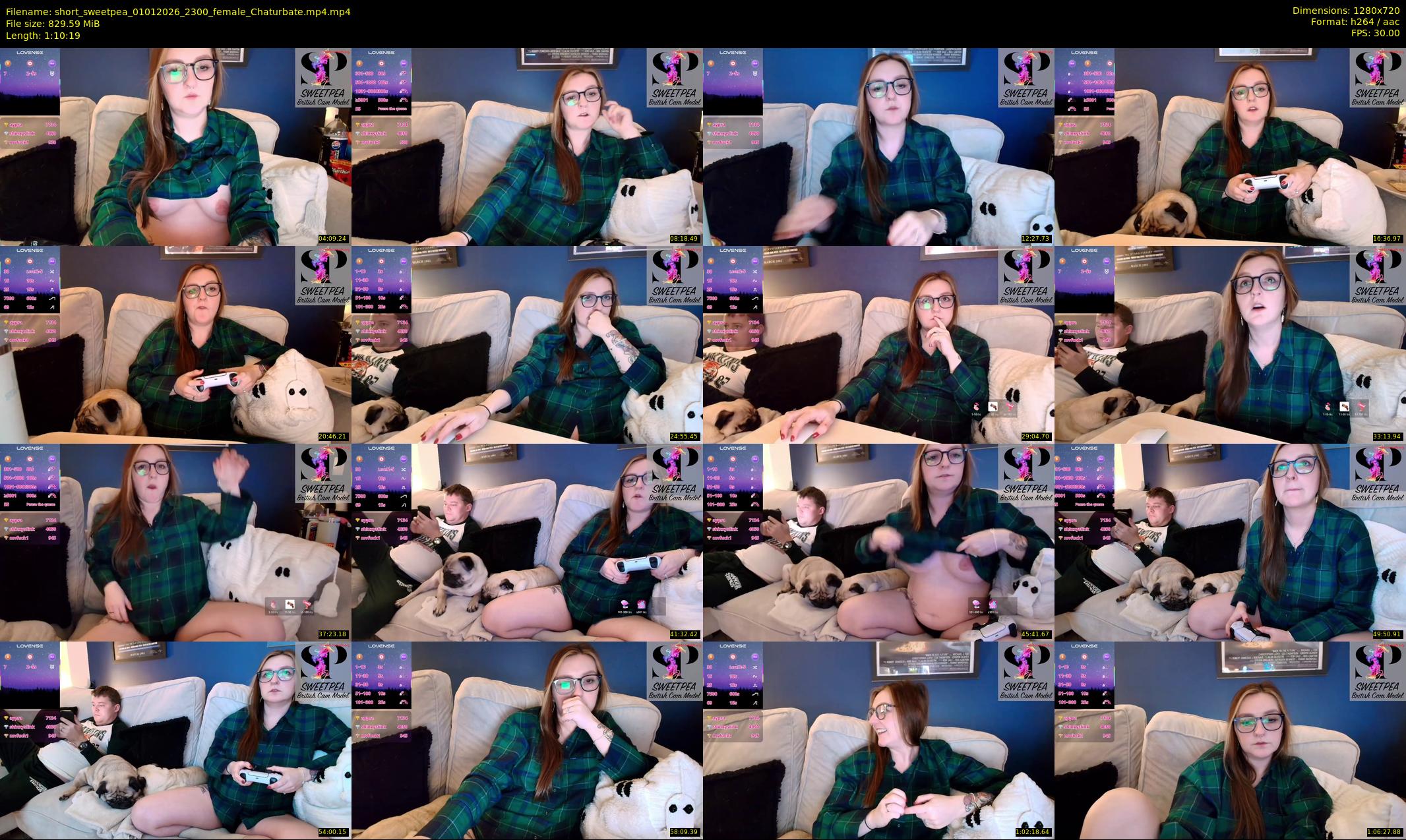 short_sweetpea — 71 minute Chaturbate female cam show recording, 720p, Jan 1, 2026
