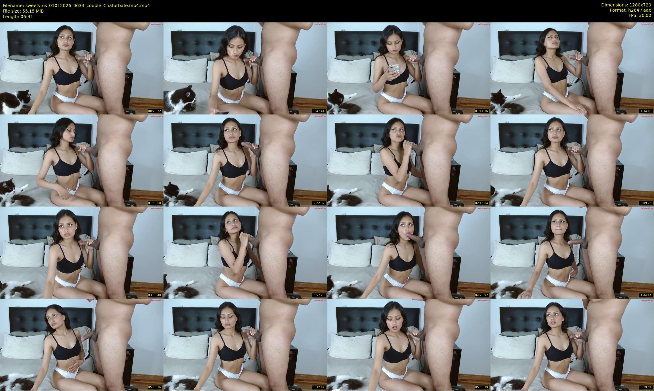 sweetyiris — 7 minute Chaturbate female cam show recording, 720p, Jan 1, 2026
