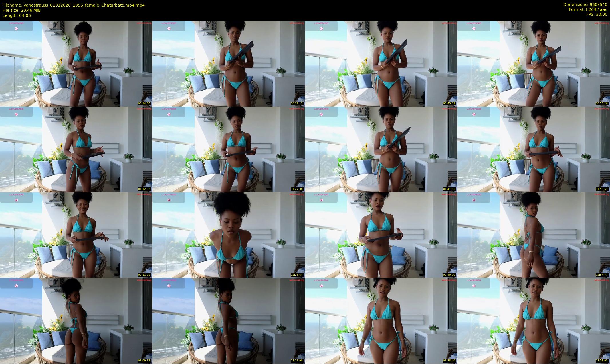 vanestrauss — 5 minute Chaturbate female cam show recording, 480p, Jan 1, 2026