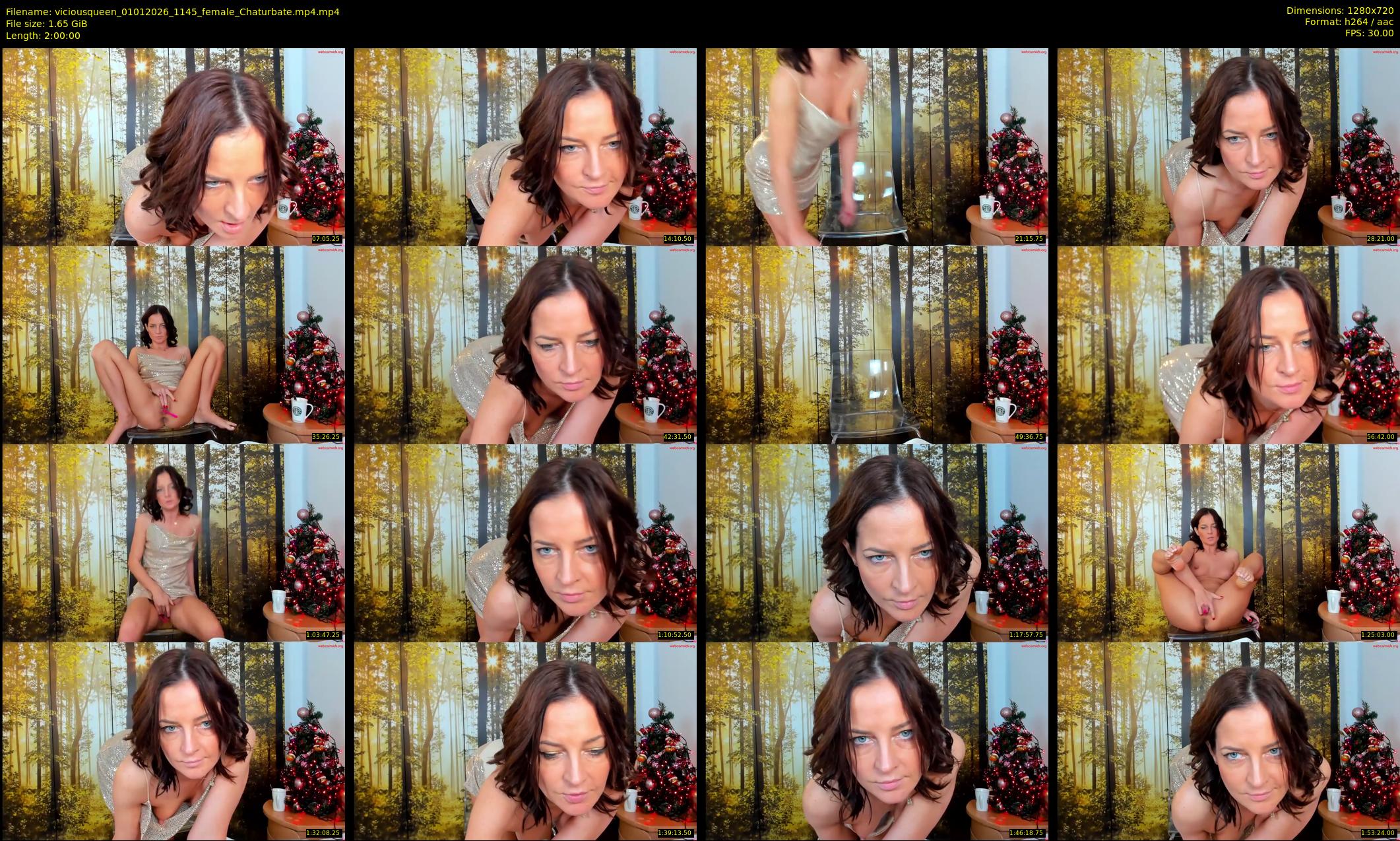 viciousqueen — 120 minute Chaturbate female cam show recording, 720p, Jan 1, 2026