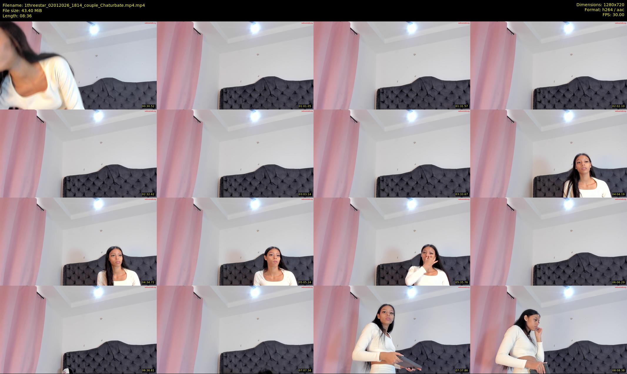 1threestar — 9 minute Chaturbate couple cam show recording, 720p, Jan 2, 2026