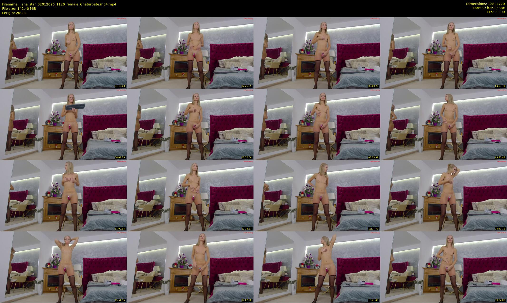 _ana_star — 21 minute Chaturbate female cam show recording, 720p, Jan 2, 2026
