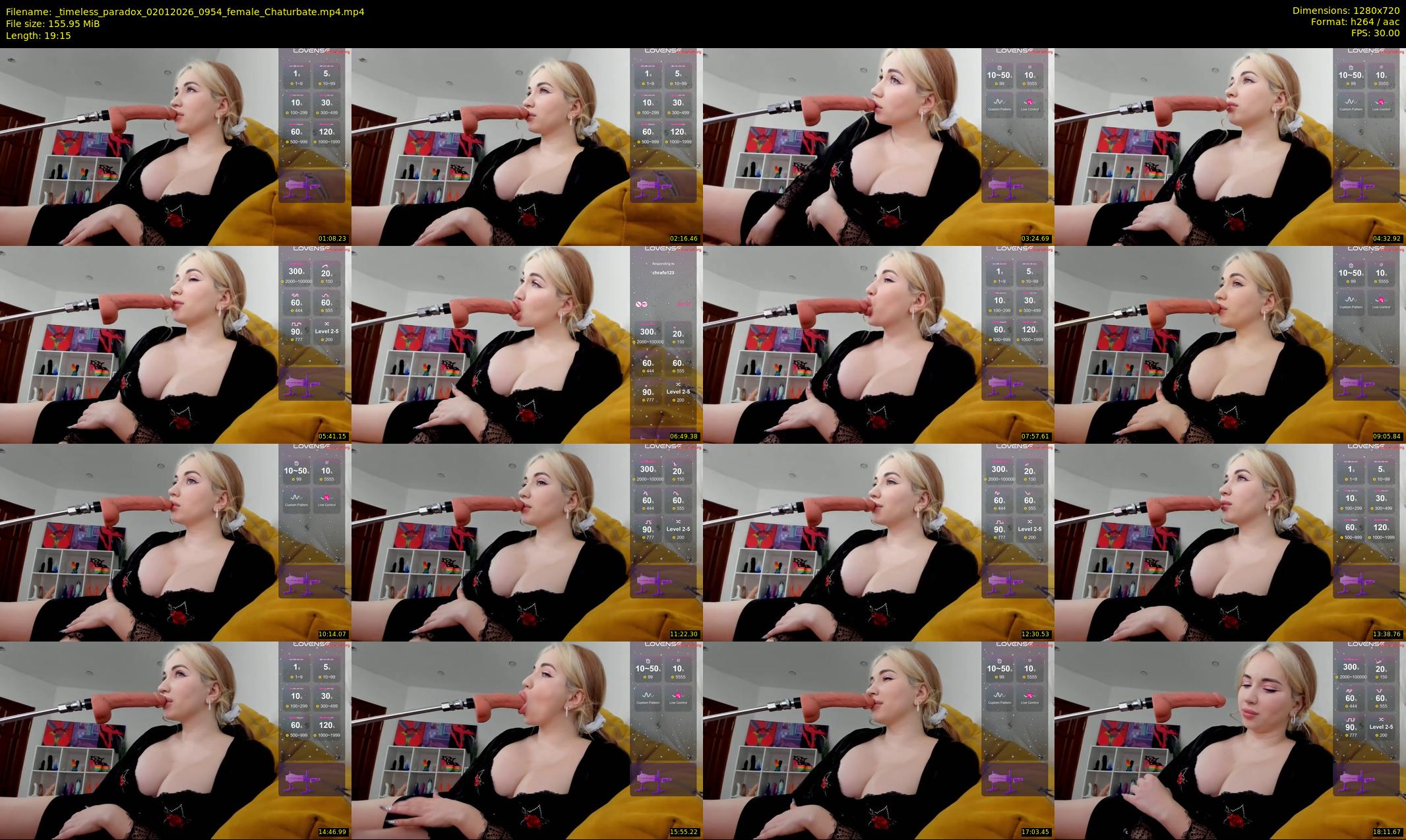 _timeless_paradox — 20 minute Chaturbate female cam show recording, 720p, Jan 2, 2026