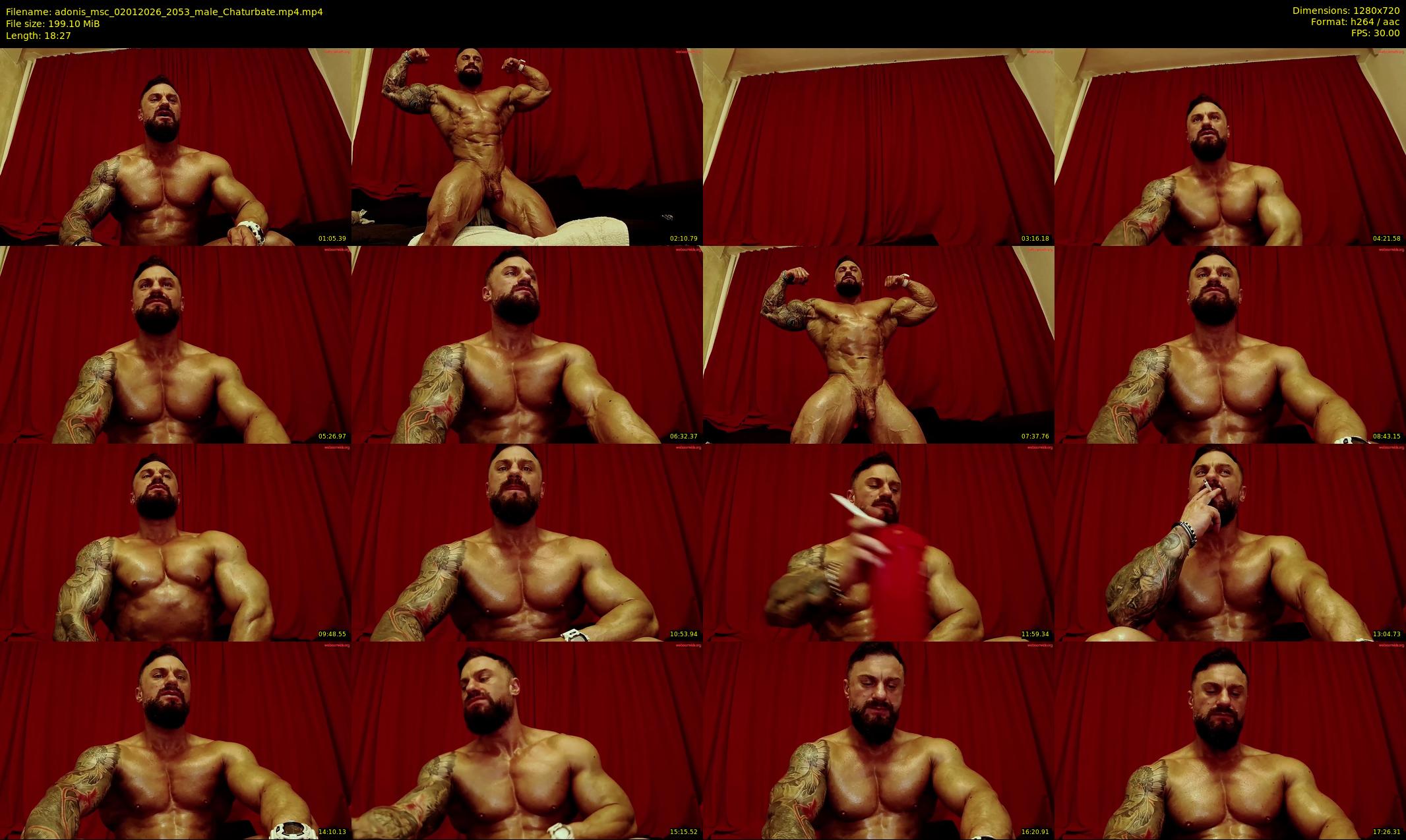 adonis_msc — 19 minute Chaturbate male cam show recording, 720p, Jan 2, 2026
