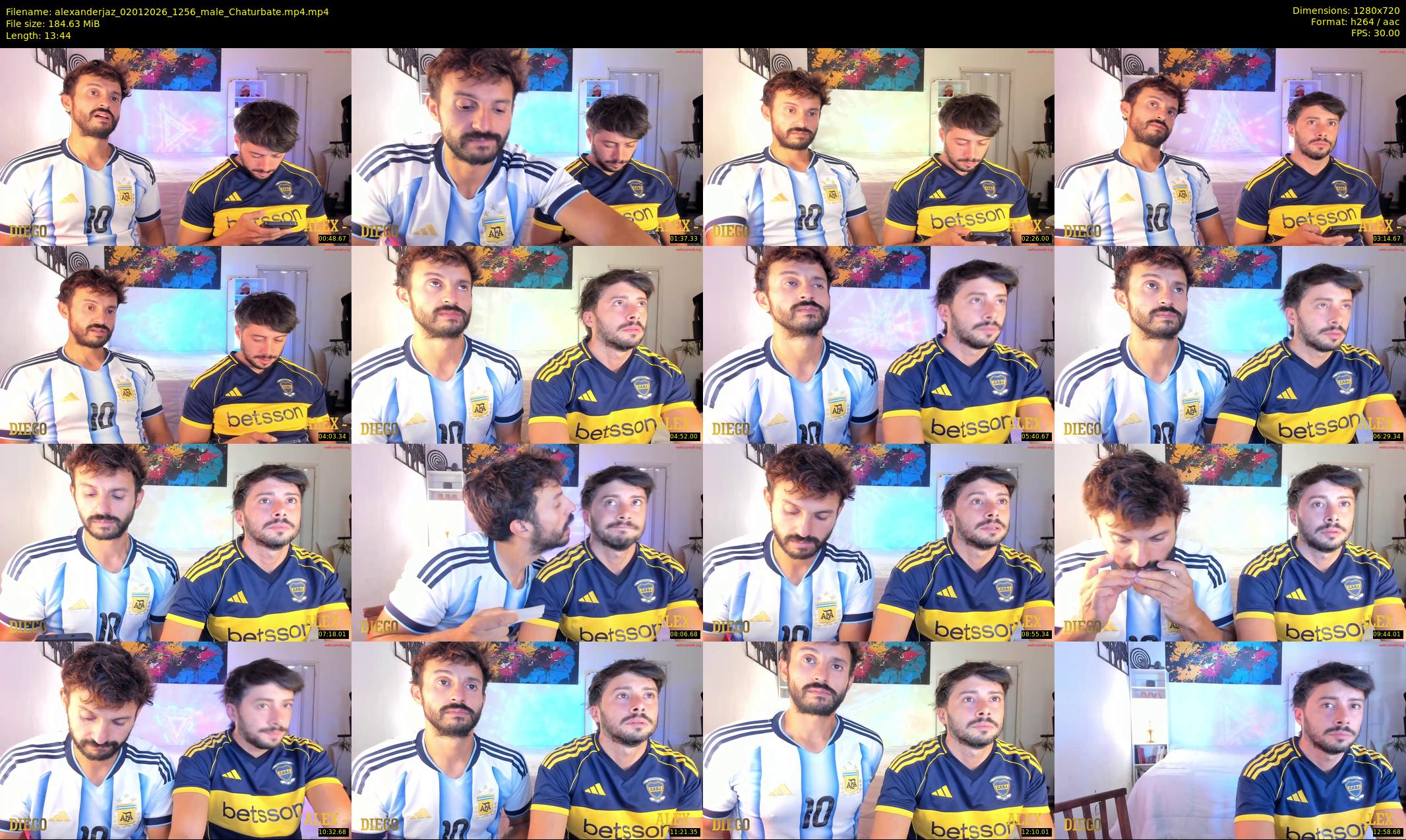 alexanderjaz — 14 minute Chaturbate male cam show recording, 720p, Jan 2, 2026