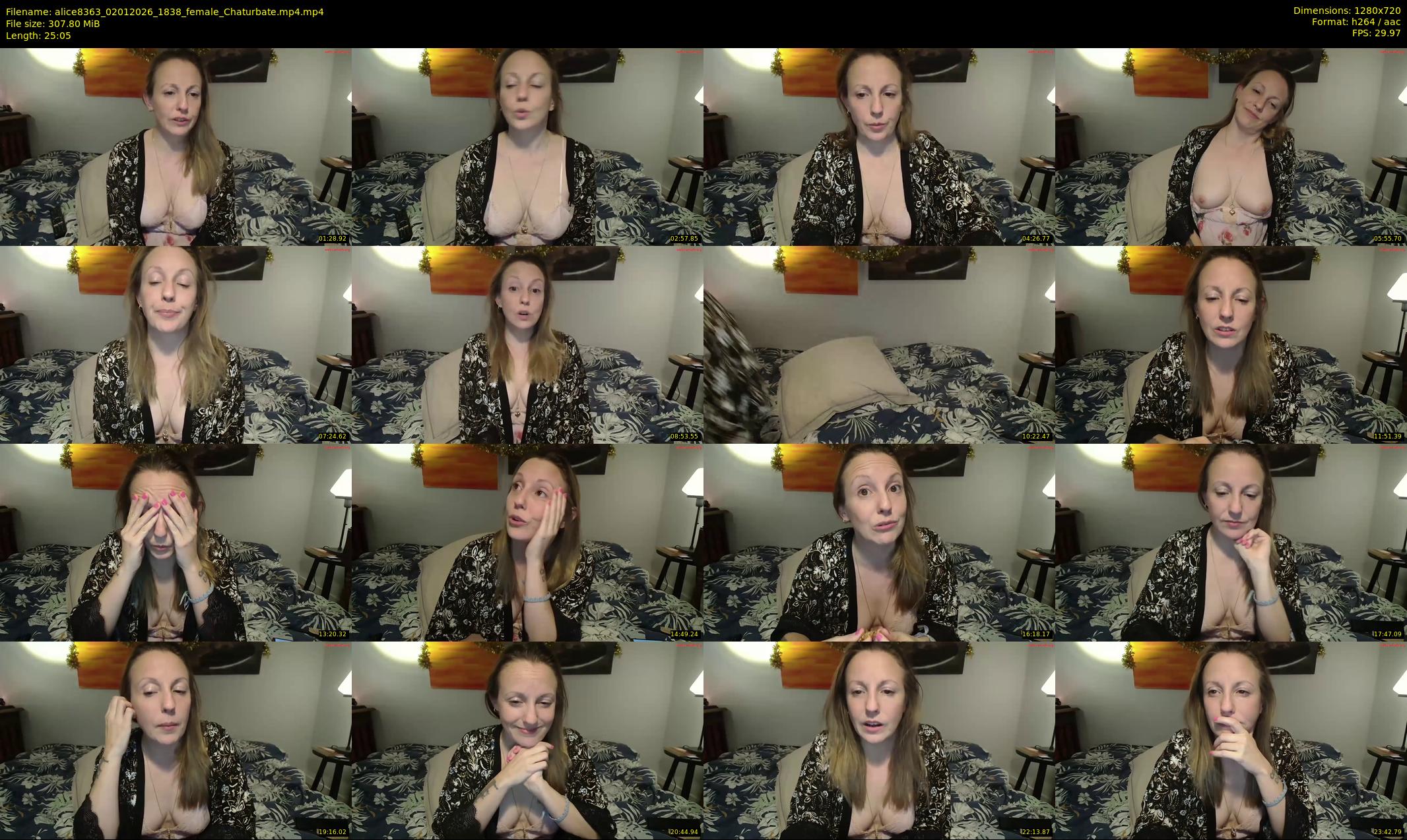 alice8363 — 26 minute Chaturbate female cam show recording, 720p, Jan 2, 2026