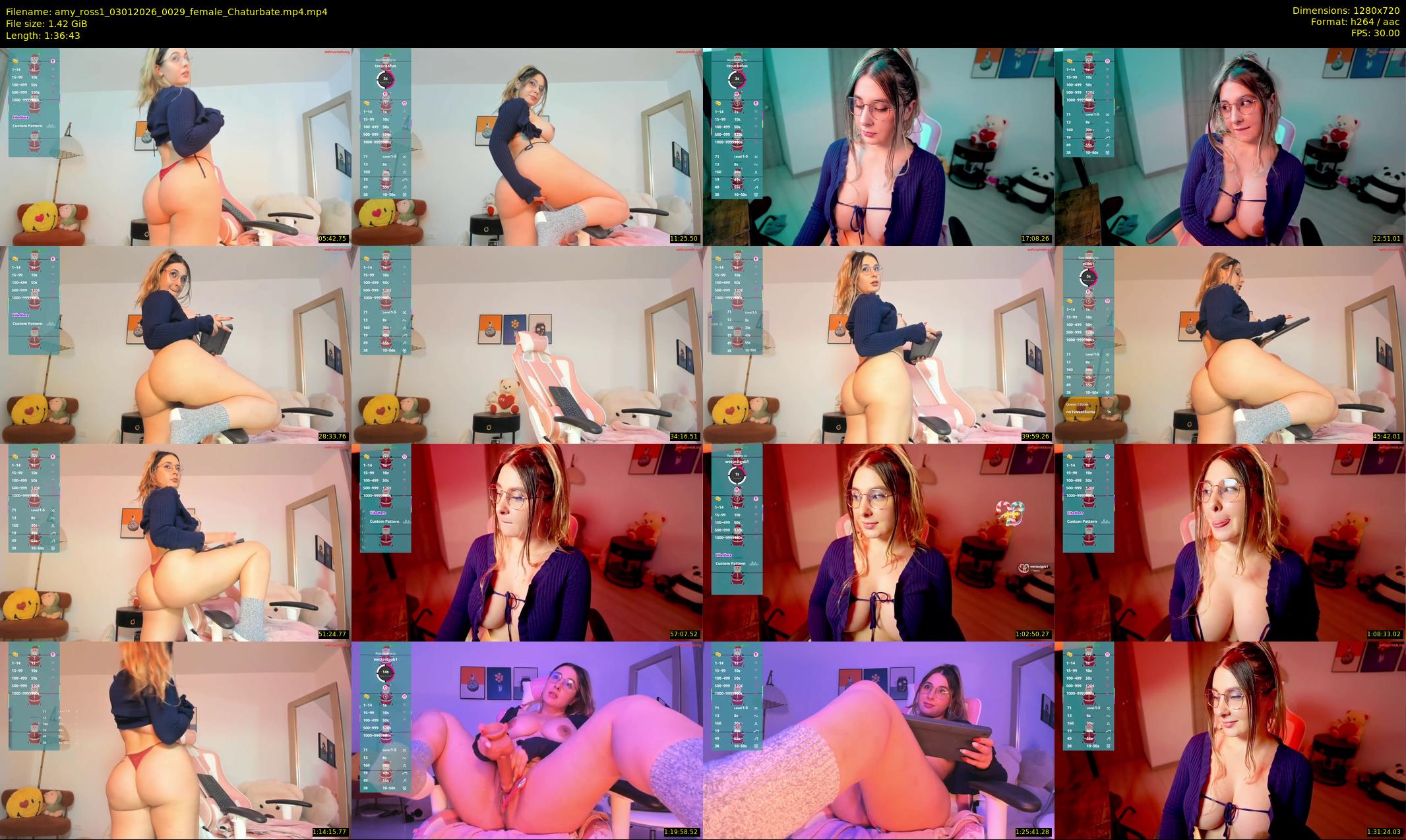 amy_ross1 — 97 minute Chaturbate female cam show recording, 720p, Jan 3, 2026